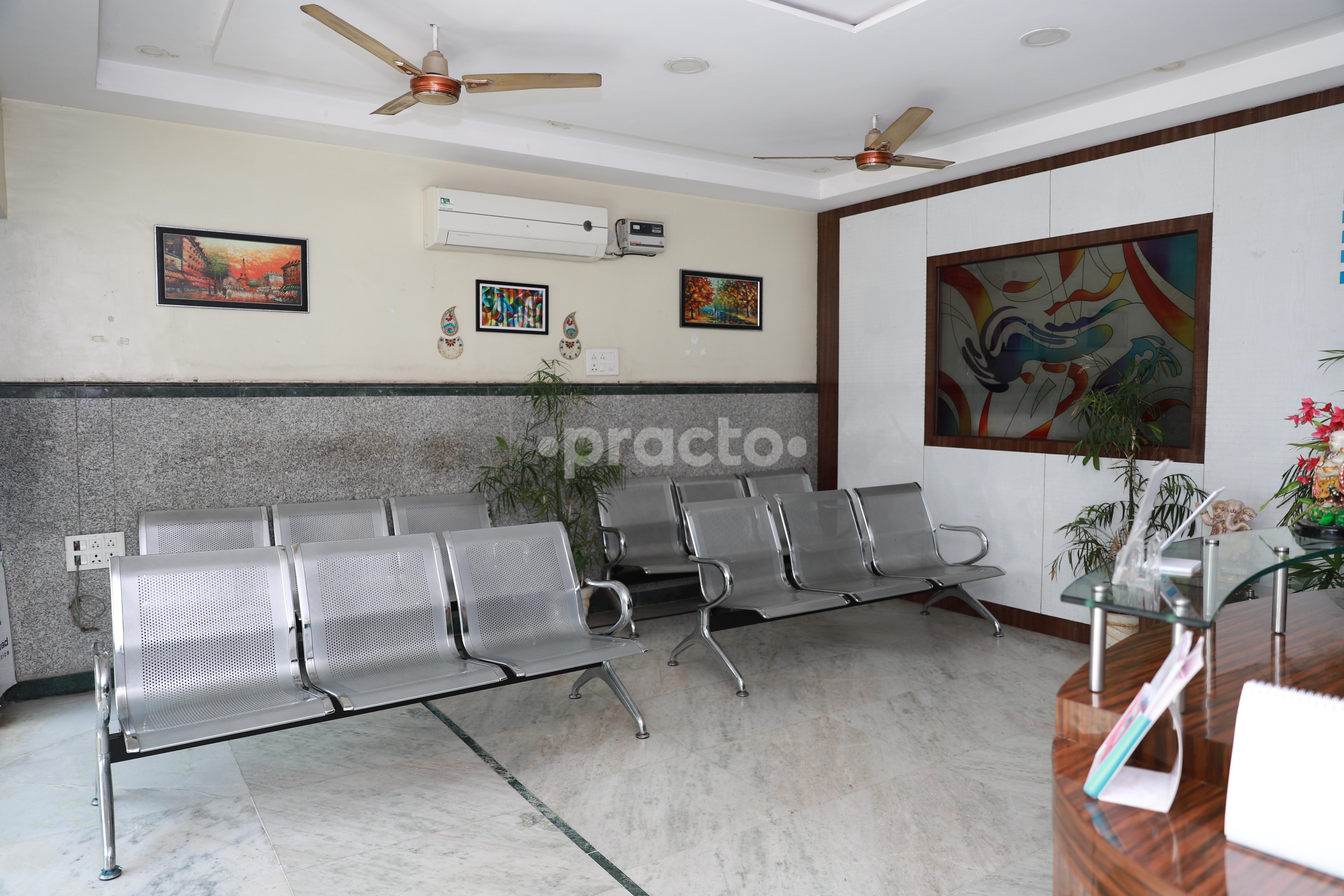 Waiting Area at Ashirwad Speciality Clinic Ramesh Nagar Delhi