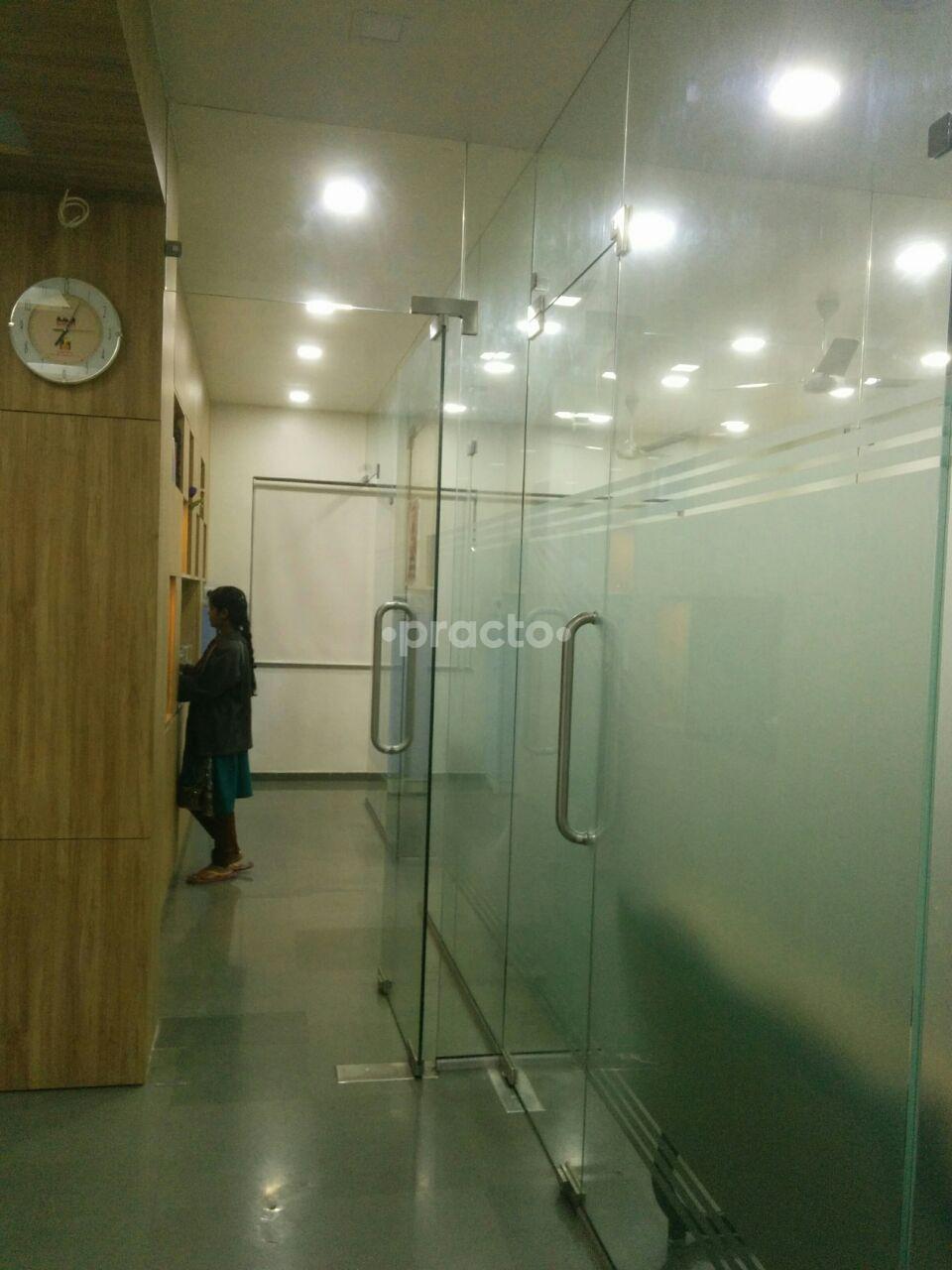 Entrance at Gandhi Clinic  Plastic Surgery & Dental Clinic Satara Road Pune