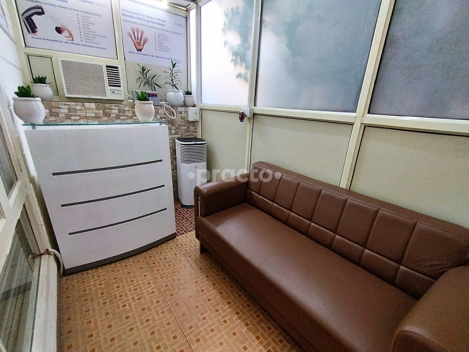 Waiting Area at Get Well Homoeopathic Clinic Gurgaon Sector 51 Gurgaon