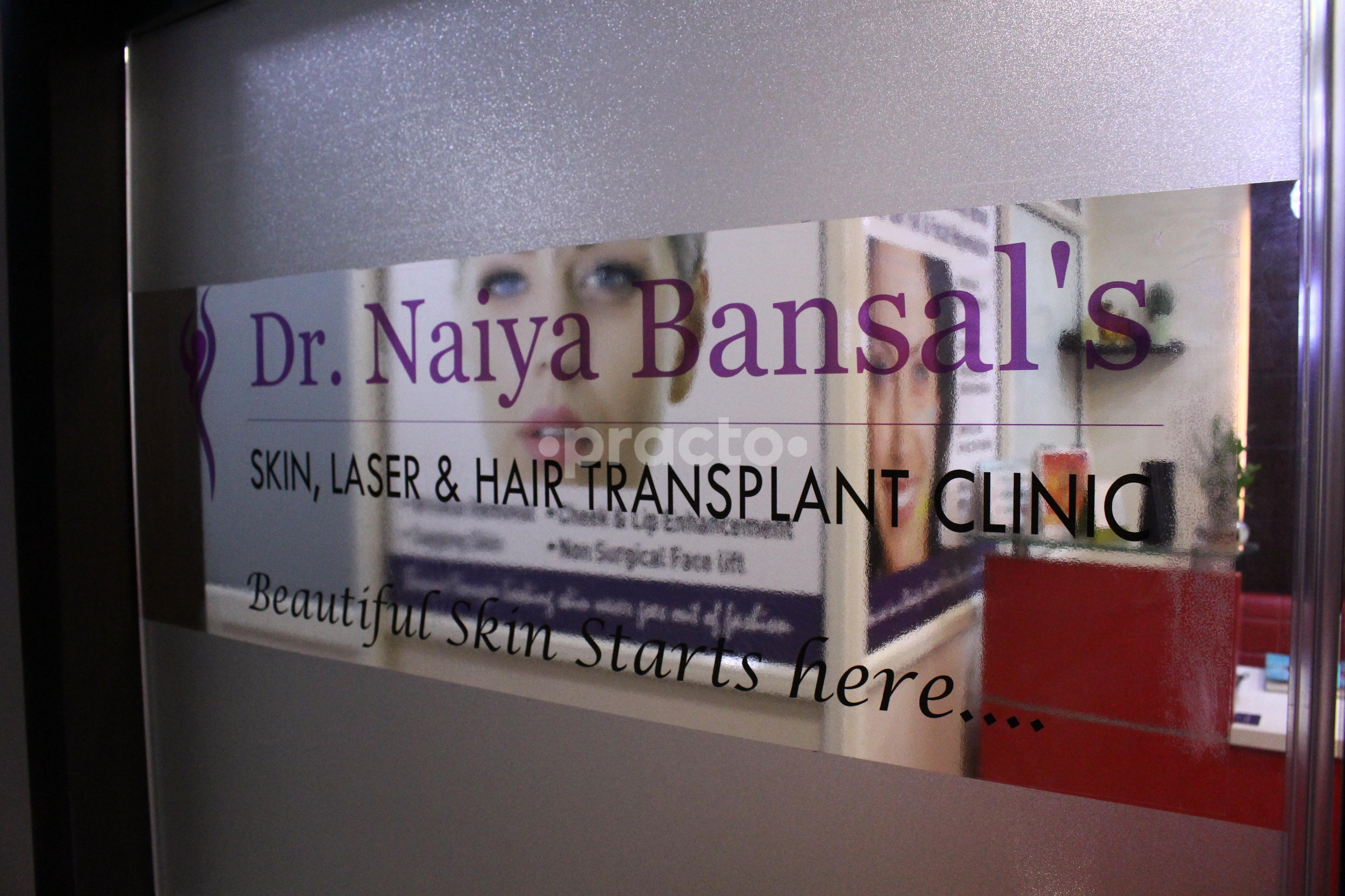 Entrance at Dr. Naiya Bansal's Skin and Laser Clinic Sector 40 Chandigarh