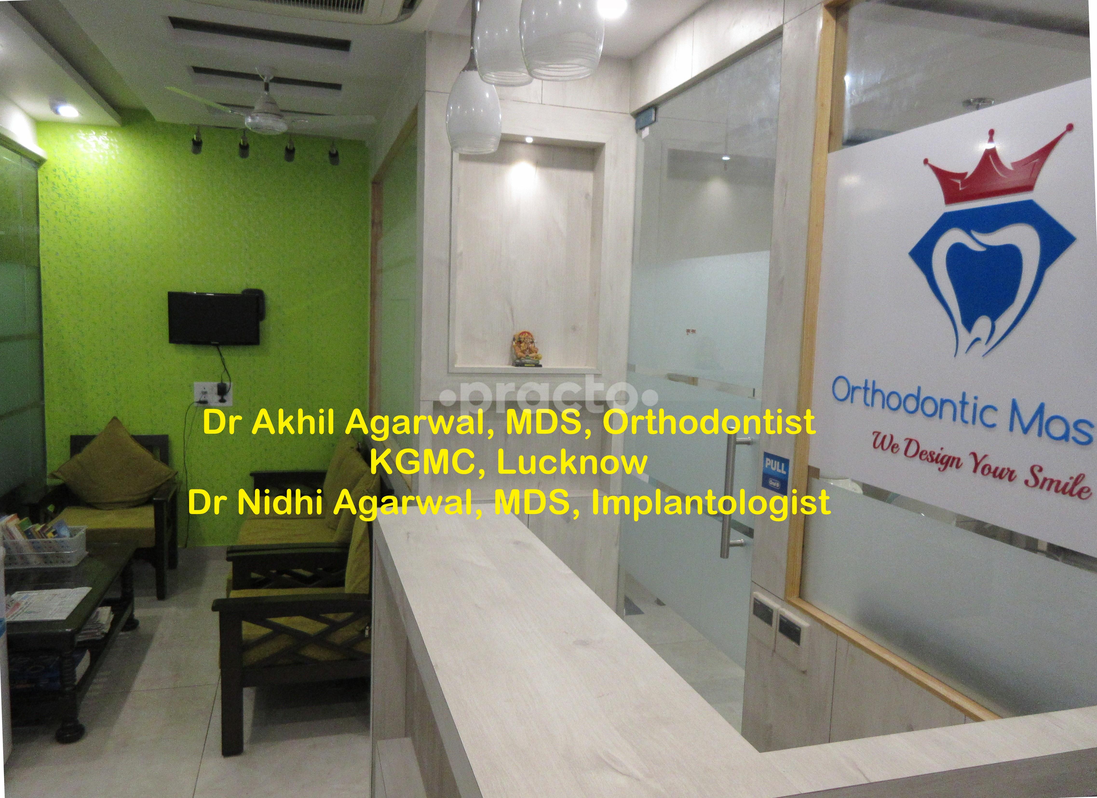 Waiting Area at Orthodontic Masters - Dental Braces Aligners Gomtinagar Lucknow