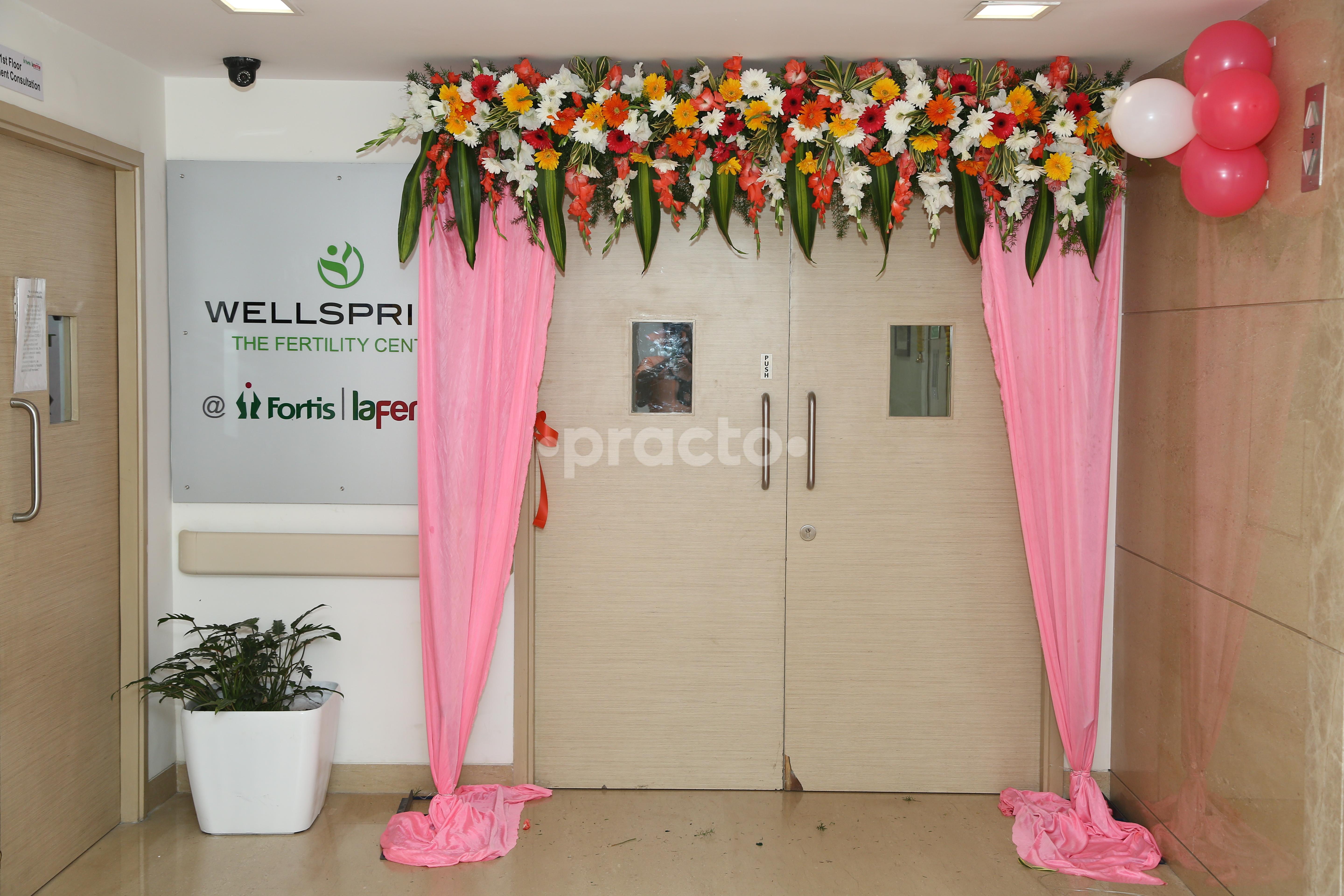 Outside Area at Wellspring - The Fertility Centre Victoria Layout Bangalore