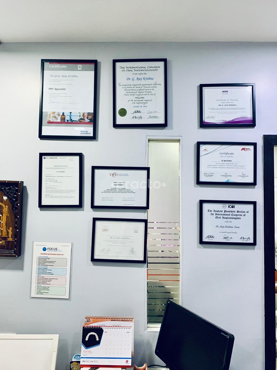 OPD/Ward at Focus Dental Care Madinaguda Hyderabad