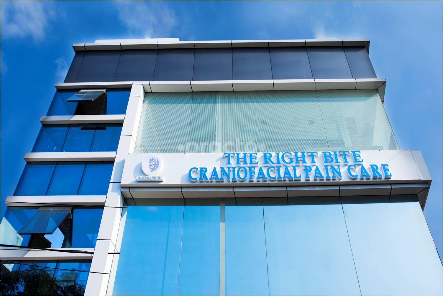Entrance at The Right Bite Craniofacial Pain Care Cochin Kaloor Ernakulam