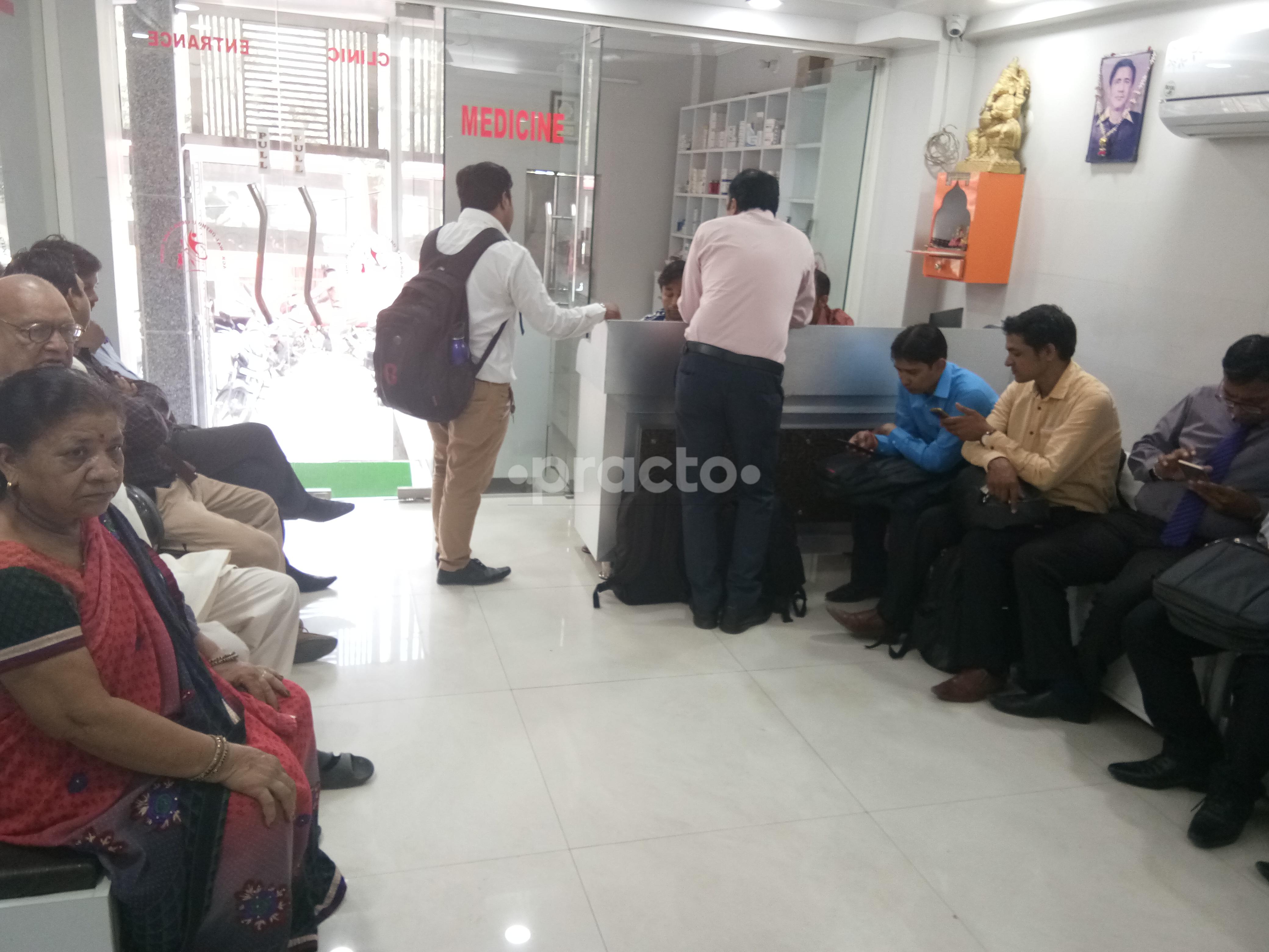 Waiting Area at Agrawal Ortho and Child Clinic Laxmi Nagar Delhi