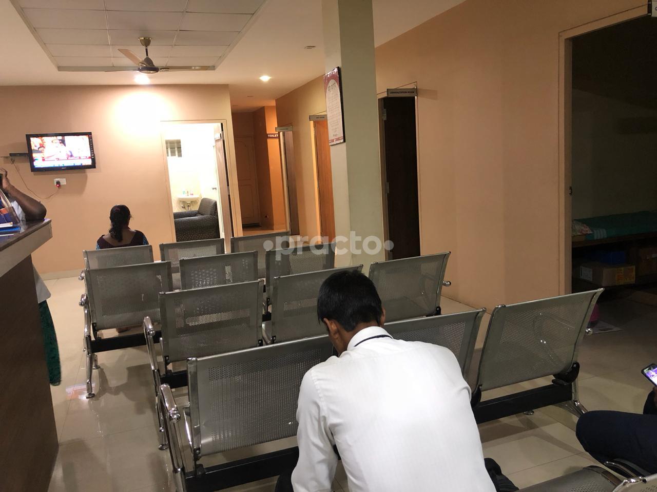 Waiting Area at Shiva Krupa Poly Clinic & Laboratory Basaveshwaranagar Bangalore