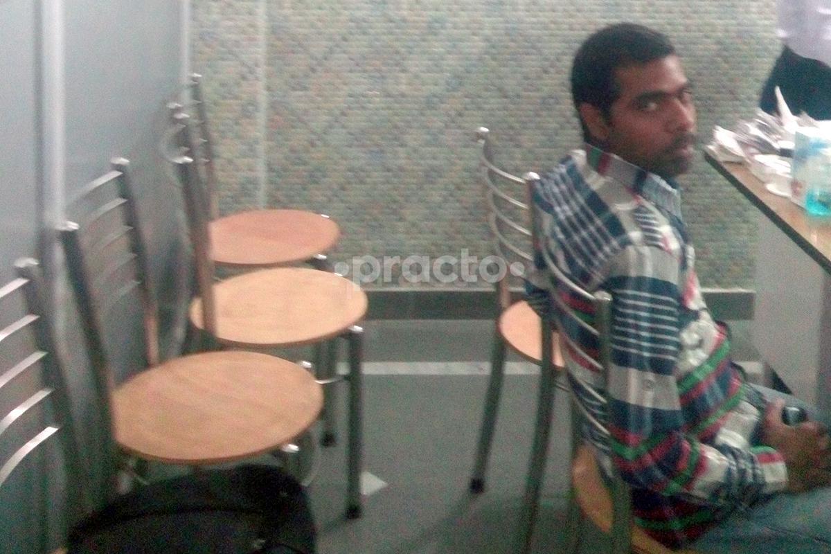 Waiting Area at Parashari Health Care Centre Rajajipuram Lucknow