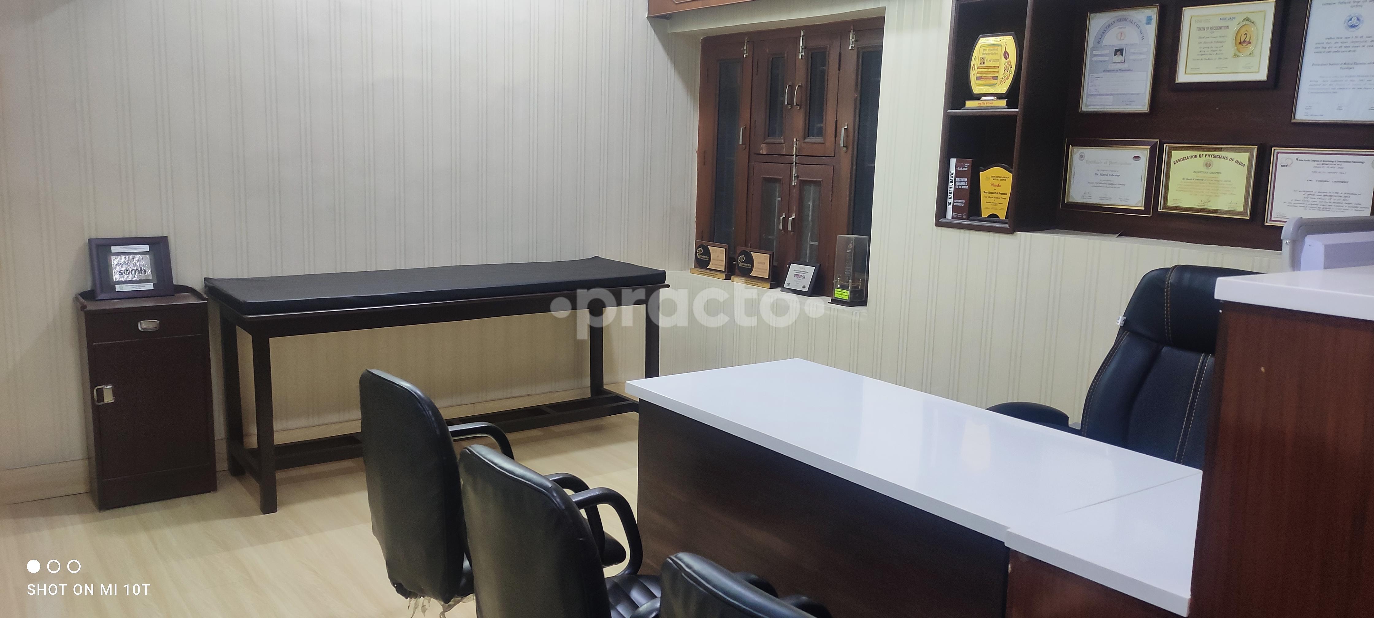 Consultation Room at Udawat Gastro Clinic Shyam Nagar Jaipur