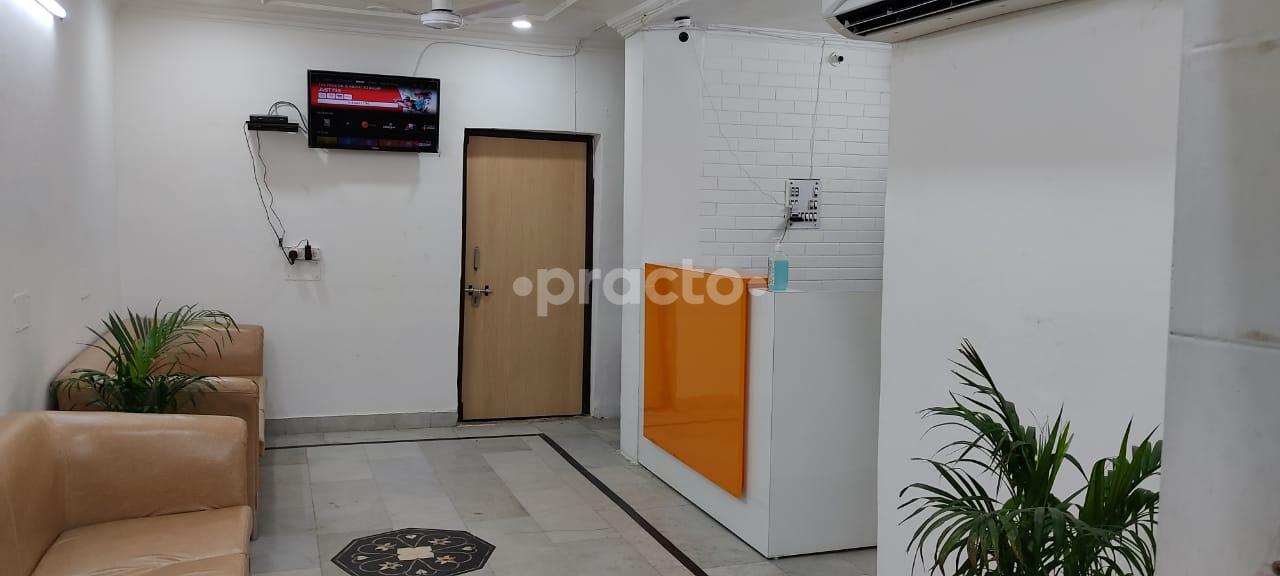 Reception Area at DADU SURGICAL AND GYNAE CLINIC Pitampura Delhi