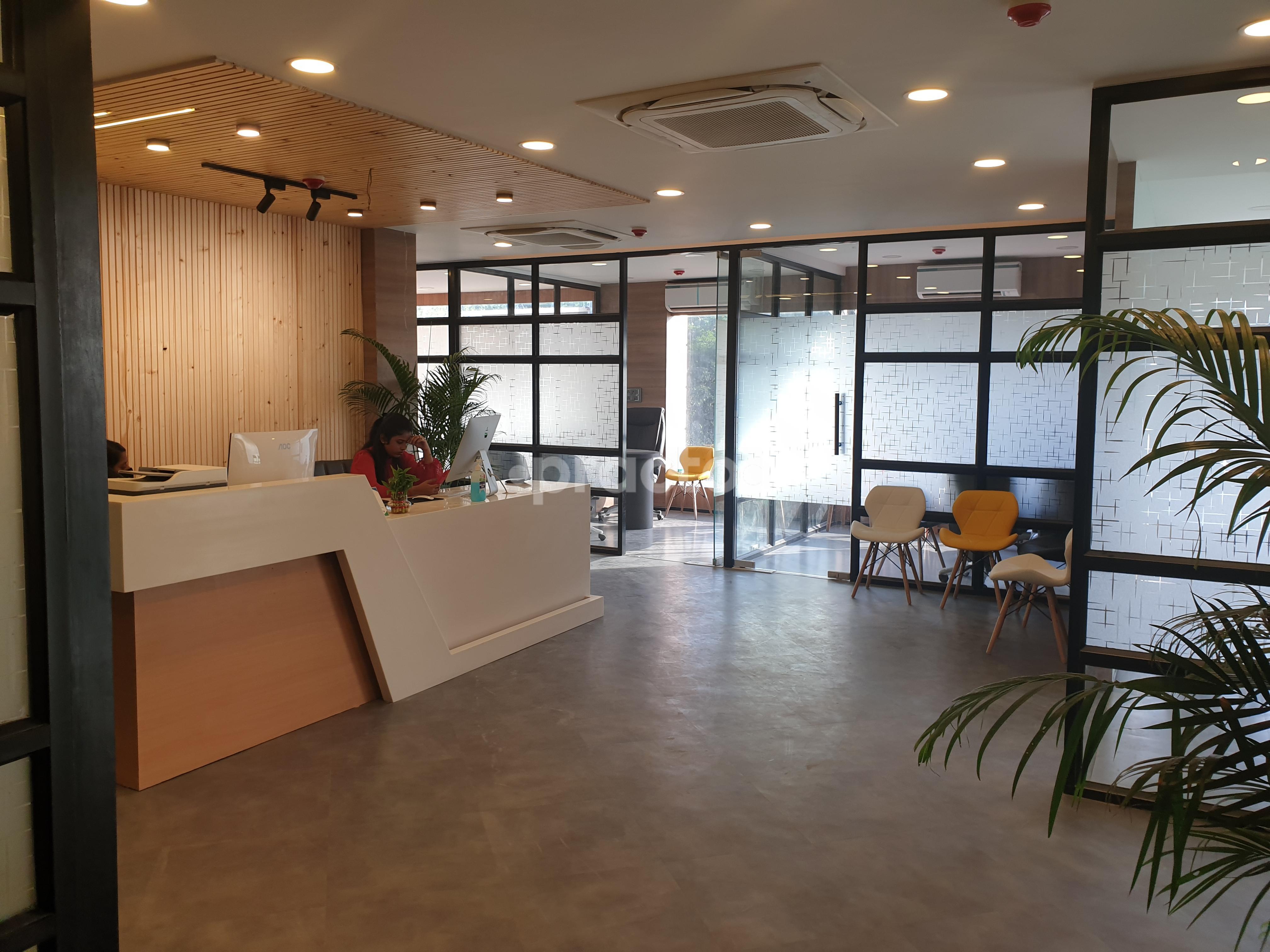 Reception Area at Monaris Skin and Hair Clinic Defence Colony Delhi