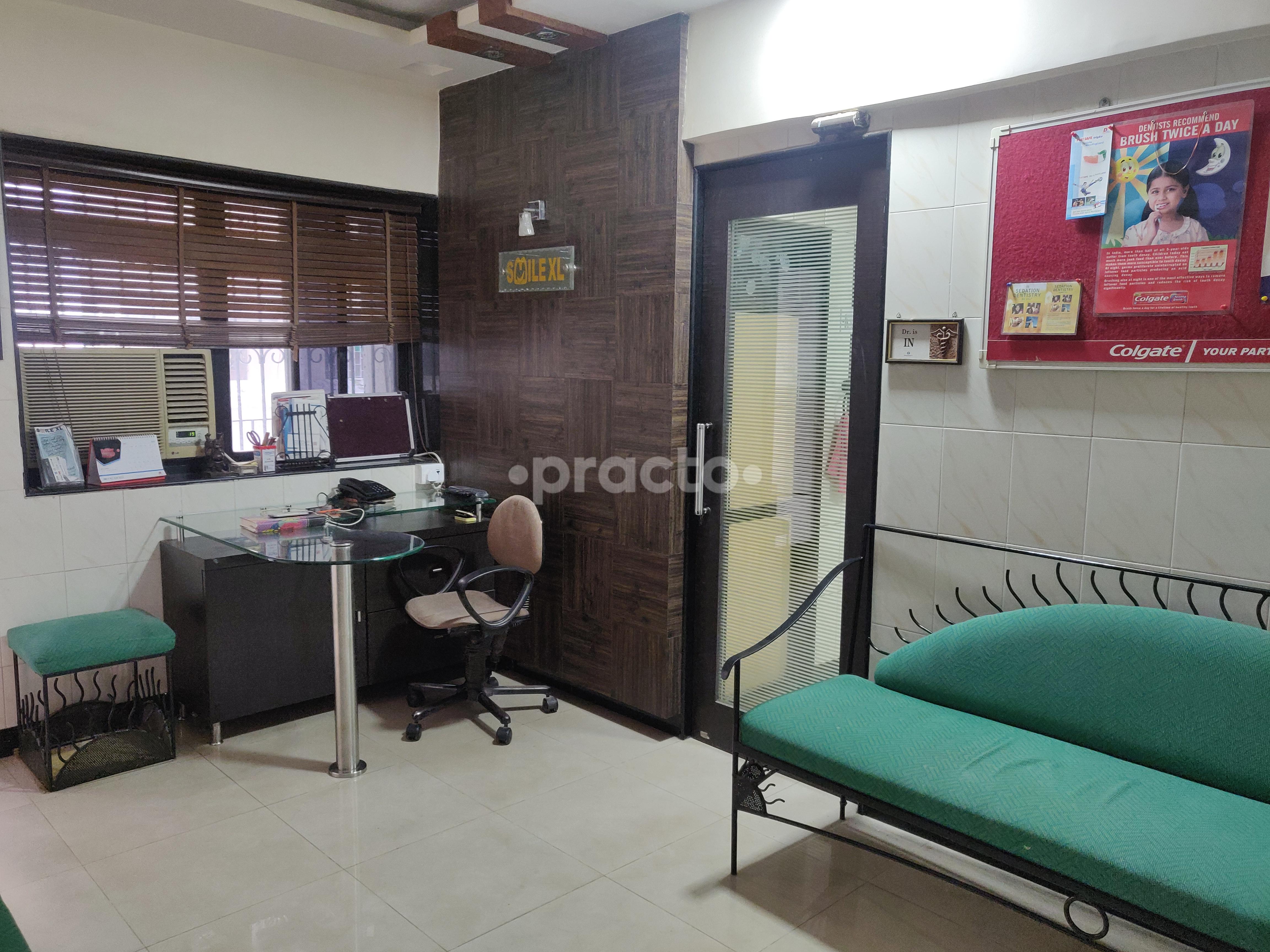 Reception at Smile XL Dental Clinic Mira Road Mumbai