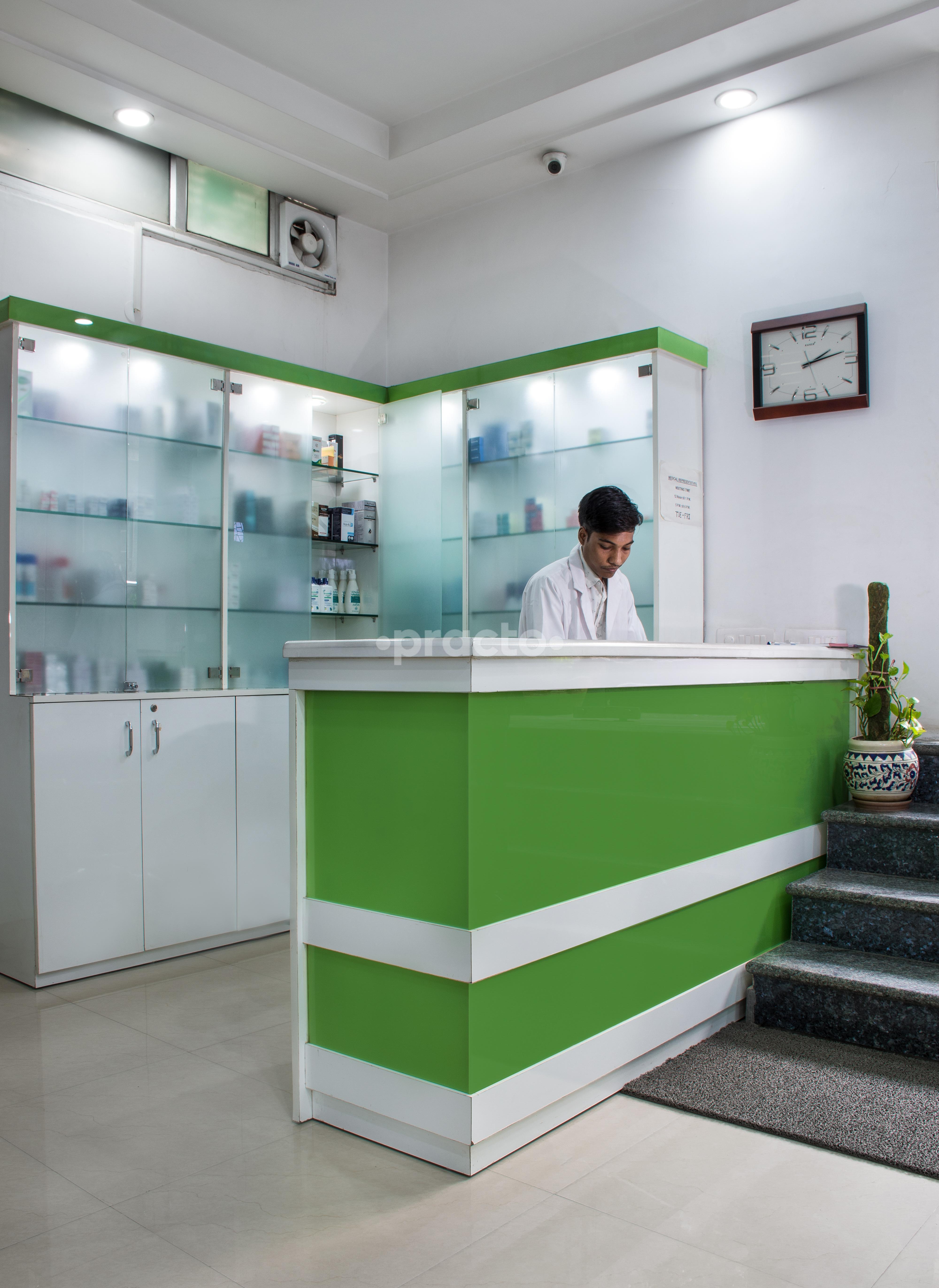 Pharmacy store at Skin Hair & You Anand Vihar Delhi