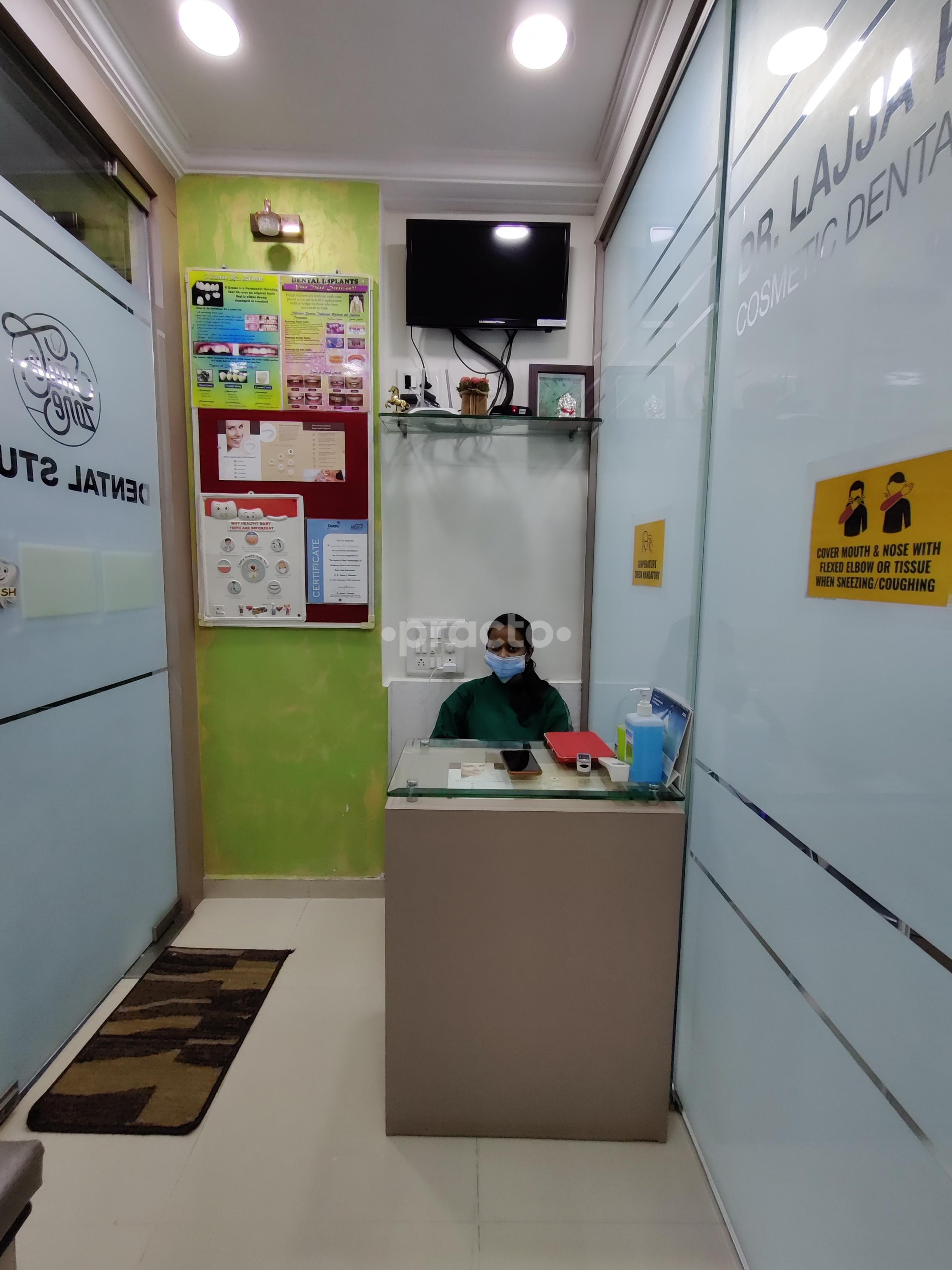 Reception Area at SmileZone Dental Studio Tilak Nagar Mumbai