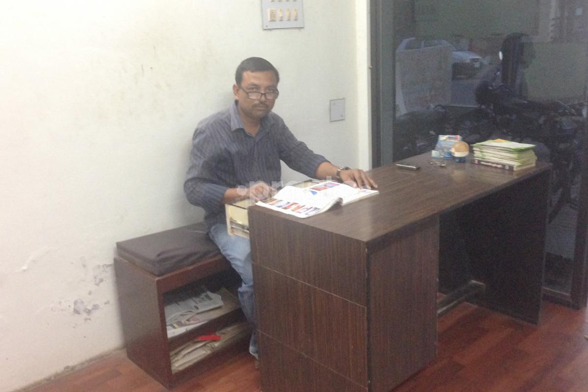 Reception at Devipunj Dental Clinic Karelibaug Vadodara