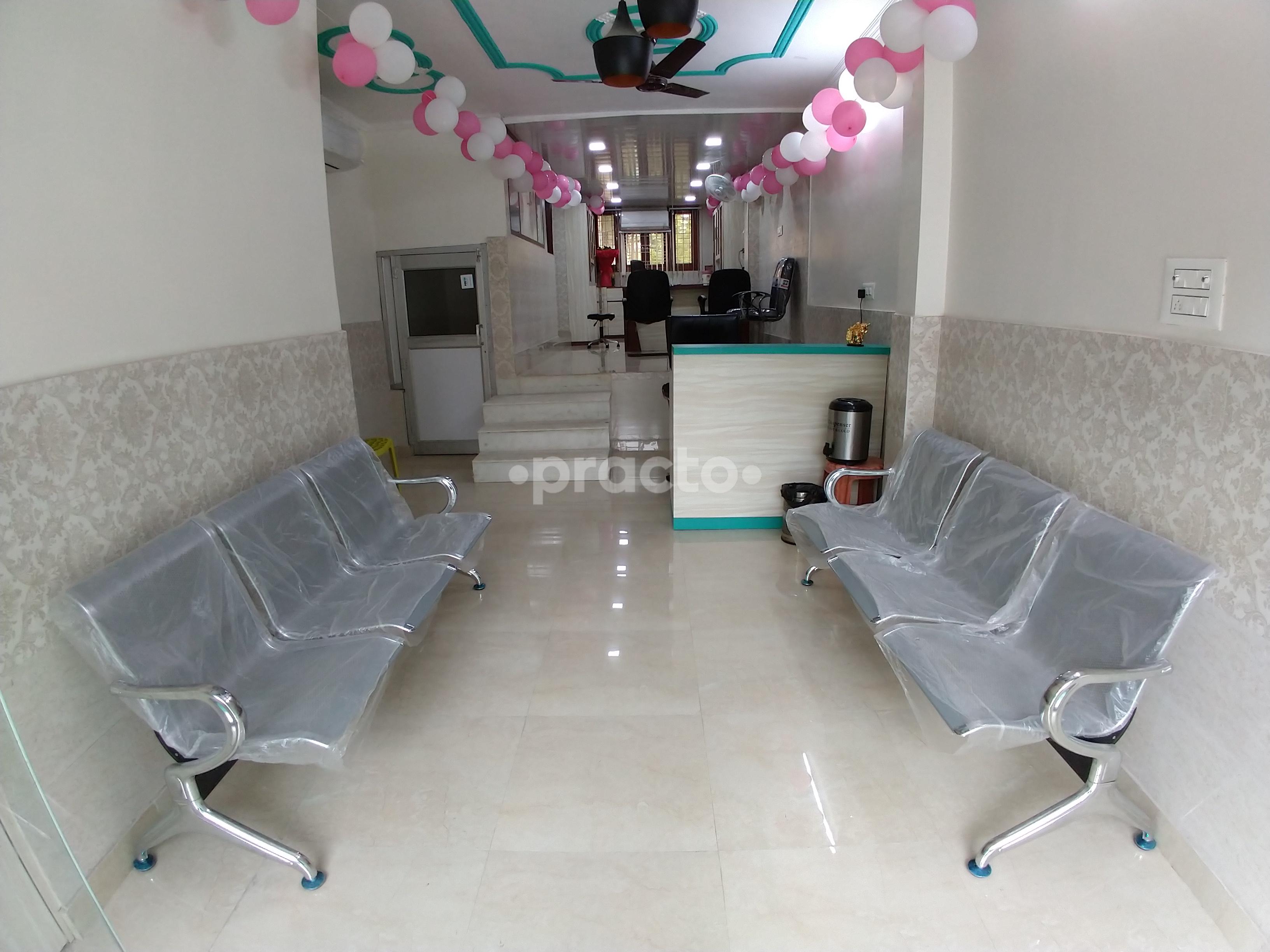 Waiting Area at Cure Homeopathic Clinic Rohini Sector 20 Delhi