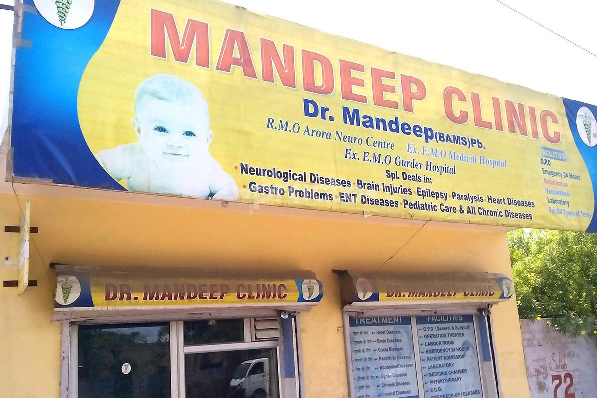 Entrance at Mandeep Clinic Mundian Kalan Ludhiana