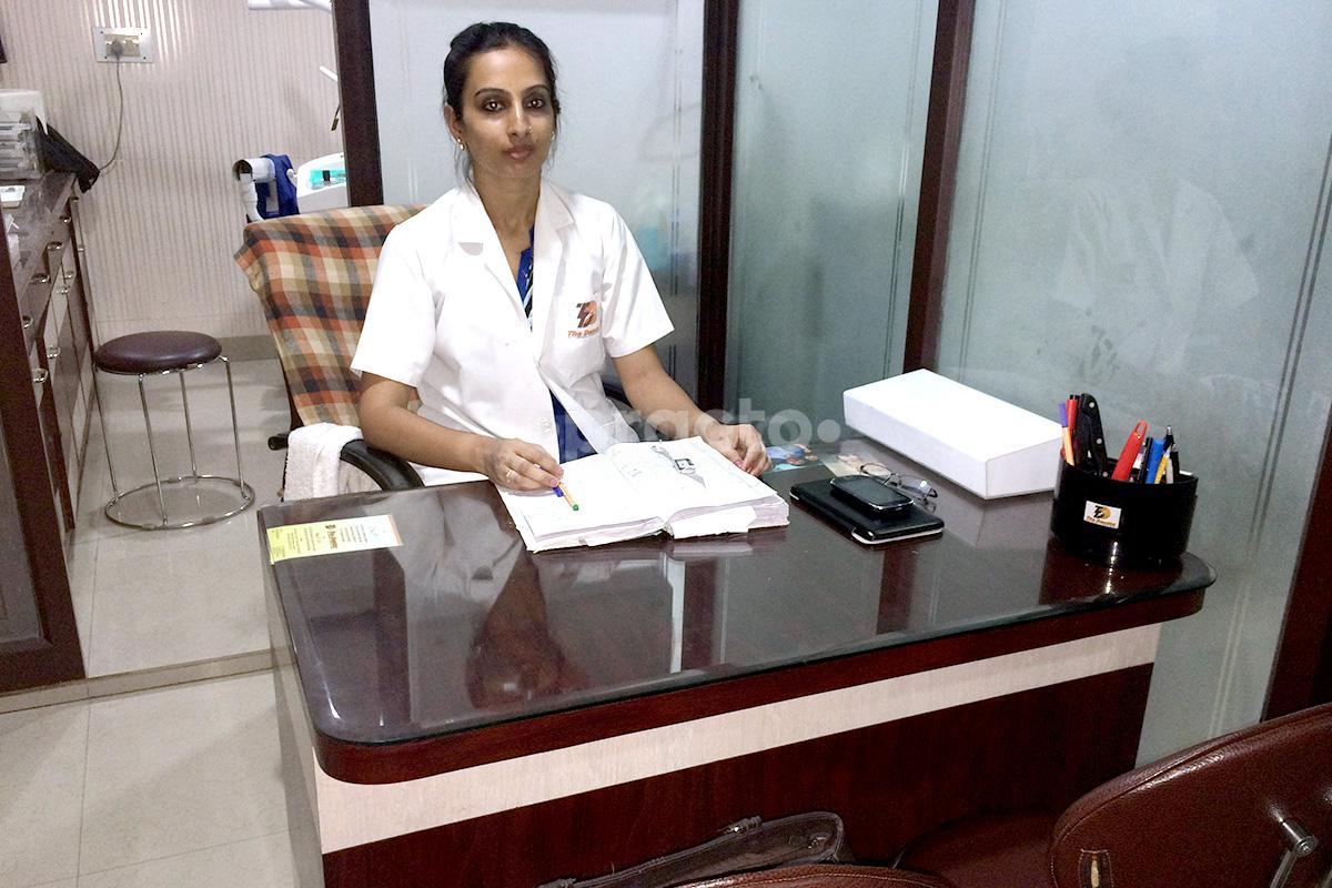 Reception at The Dentist Multi Speciality Dental Clinic Daliganj Lucknow