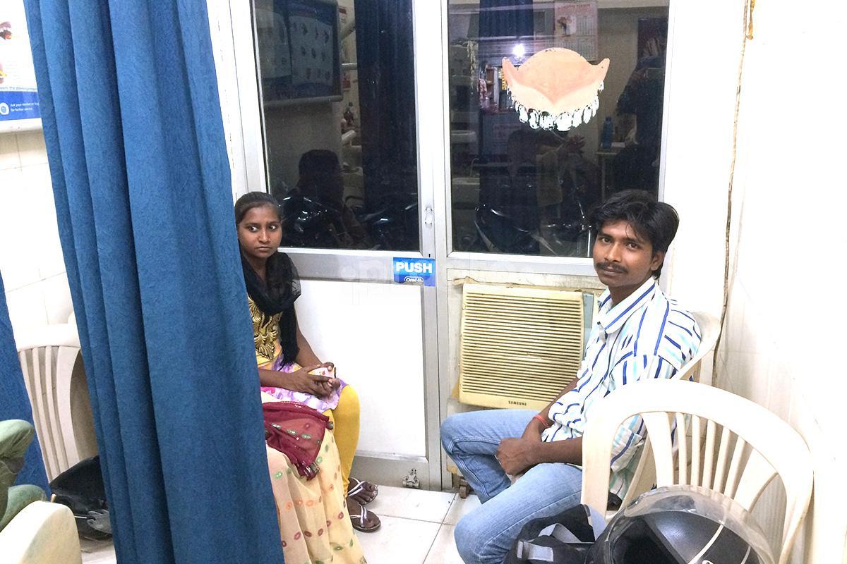 Waiting Area at Dental Health Clinic Daliganj Lucknow