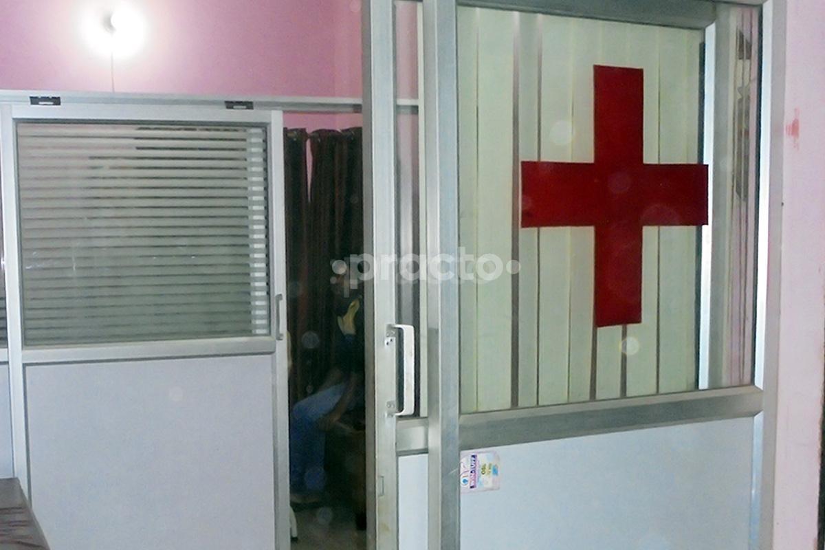 Entrance at Laxmi Homeopathic Clinic Indira Nagar Lucknow