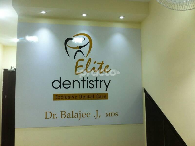 Entrance at Elite Dentistry Anna Nagar West Chennai