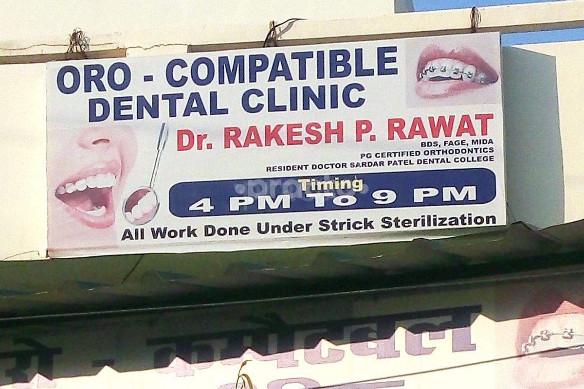 Entrance at Oro-Compatible Dental Clinic Ashiyana Lucknow