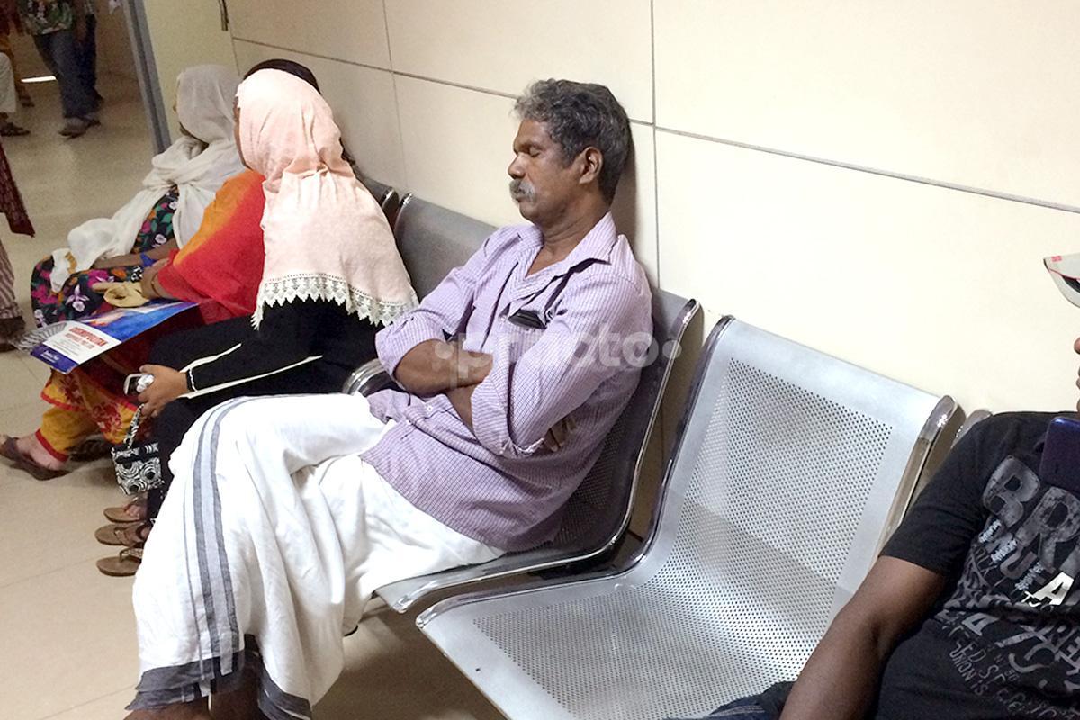 Waiting Area at Dr. Sudhir. S. Pai's Clinic Sasthamangalam Thiruvananthapuram