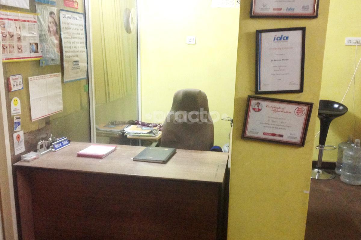 Reception at Impressions Dental Hospital Mehdipatnam Hyderabad