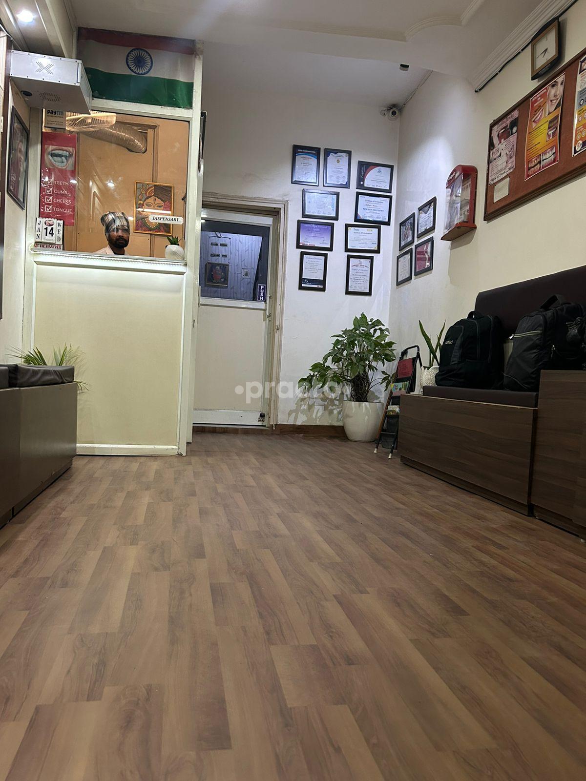 Waiting Area at Smiles Dental Implant and Orthodontic Center Beta II Greater Noida