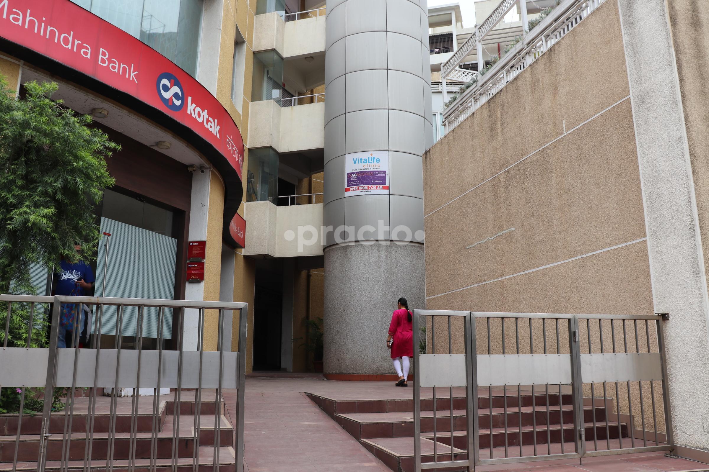 Entrance at VitaLife Clinic Baner Pune