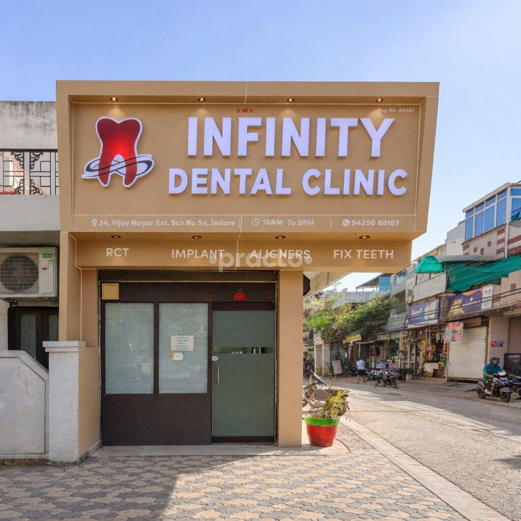 Entrance at Infinity Dental Clinic Vijay Nagar Indore