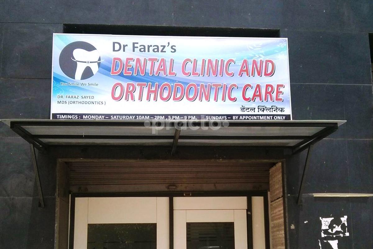 Entrance at Dr Faraz's Dental Clinic & Orthodontic Care NIBM Pune