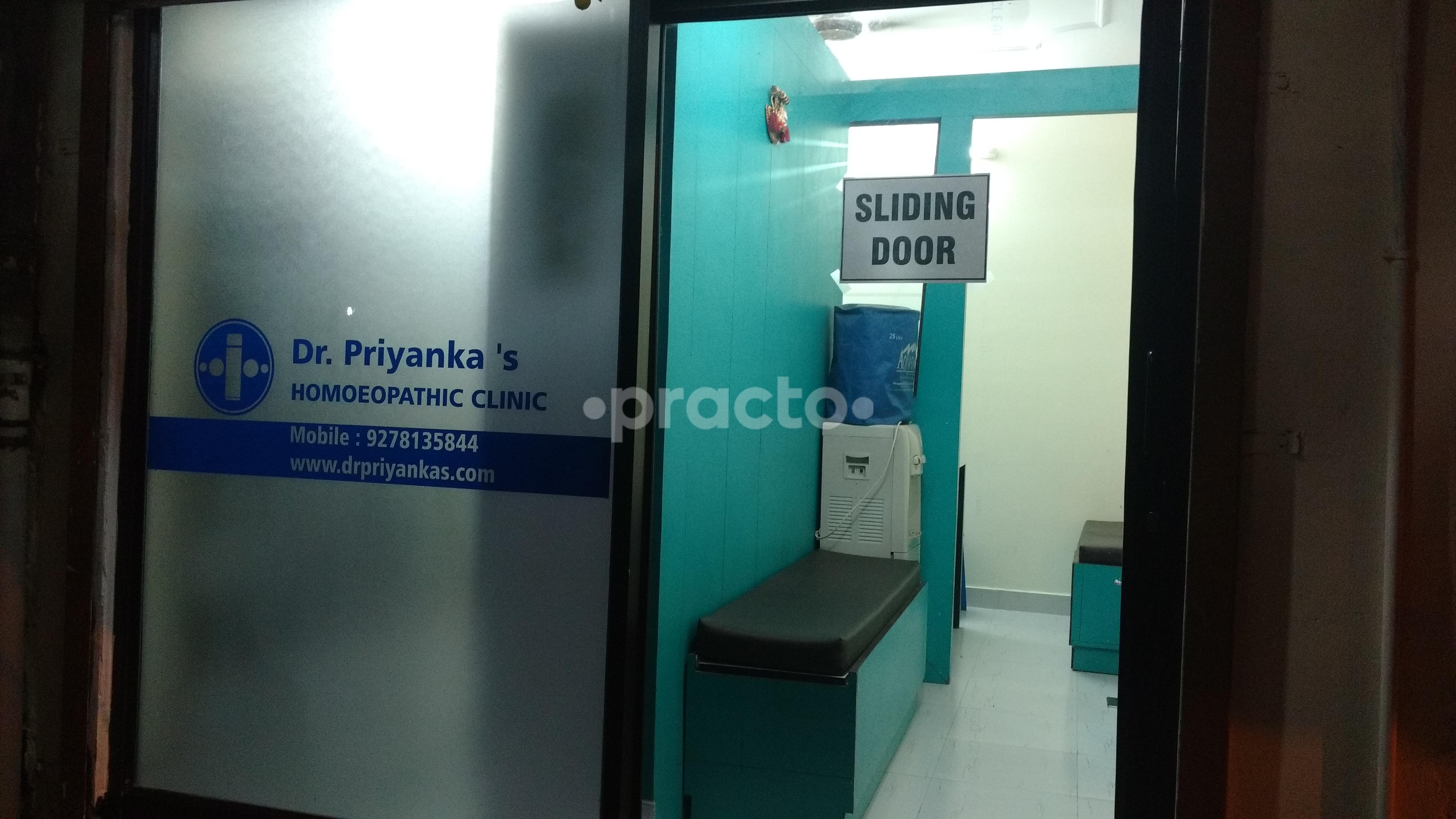 Waiting Area at Dr Priyanka's Homoeopathic Clinic Paschim Vihar Delhi