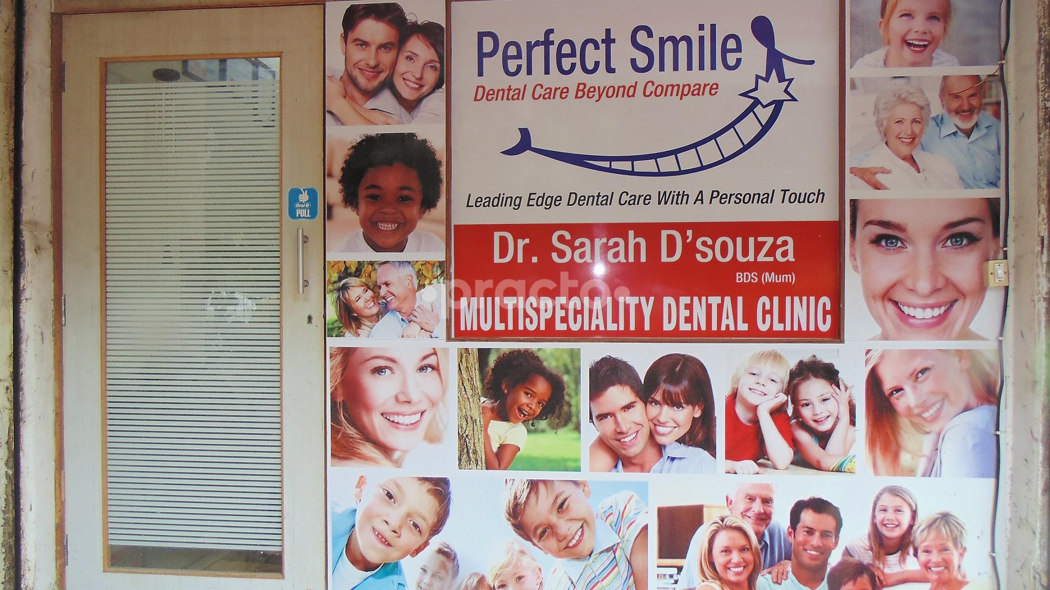 Entrance at Perfect Smile Dental Clinic Santacruz East Mumbai