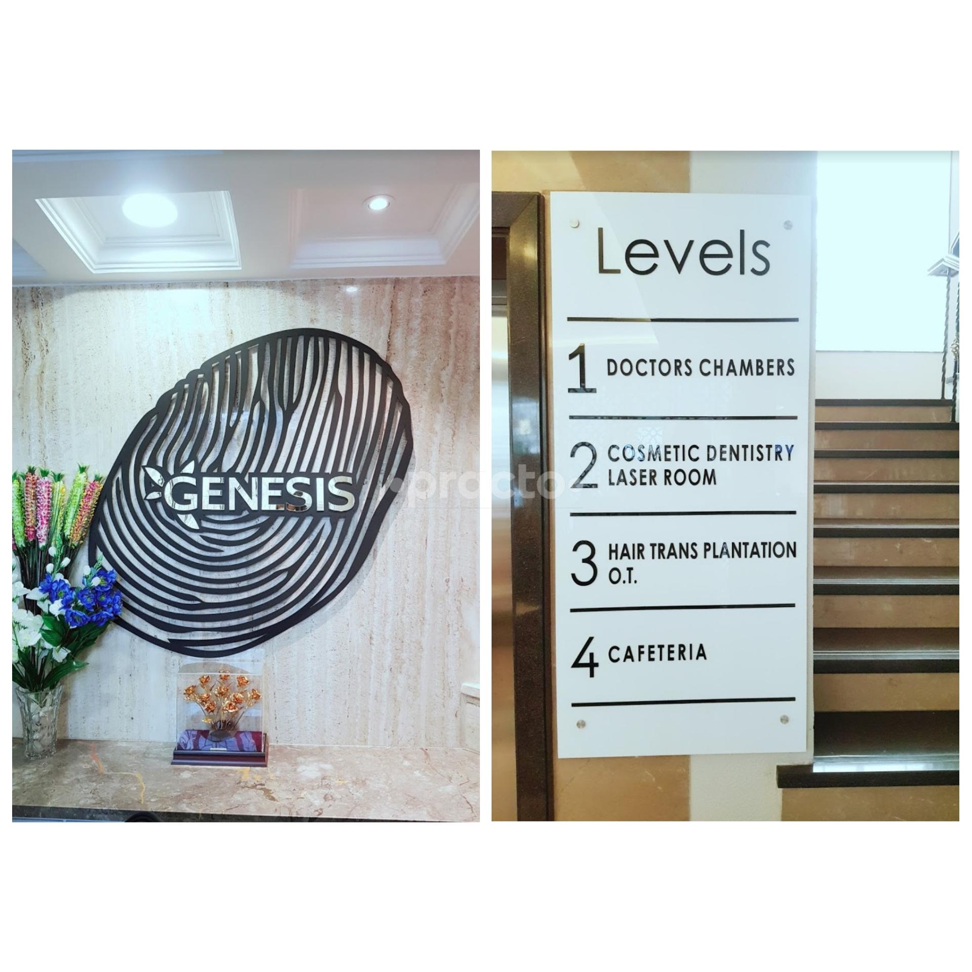 Entrance at Genesis Cosmetology Centre Anurag Nagar Indore