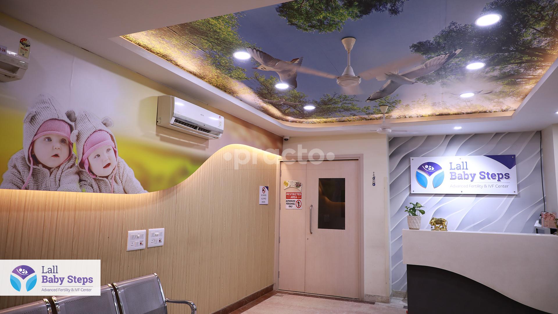 Waiting Area at Lall Hospitals Railway Road Gurgaon