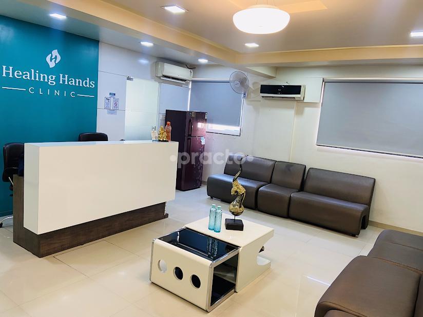 Reception Area at Fysiofit Physiotherapy Clinic Salunke Vihar Pune