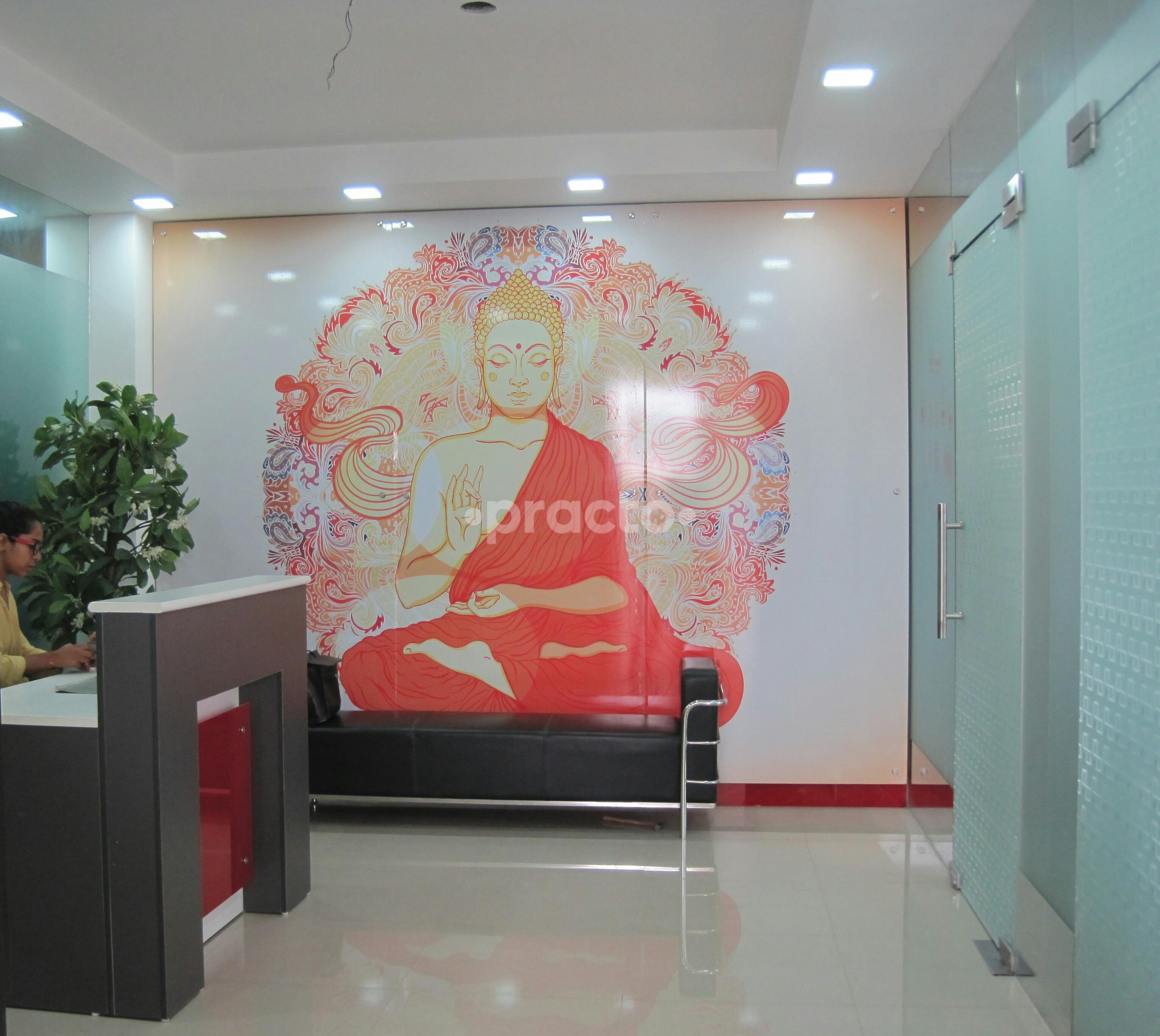 Waiting Area at Vishwas Healing Centre Tilak Nagar Delhi