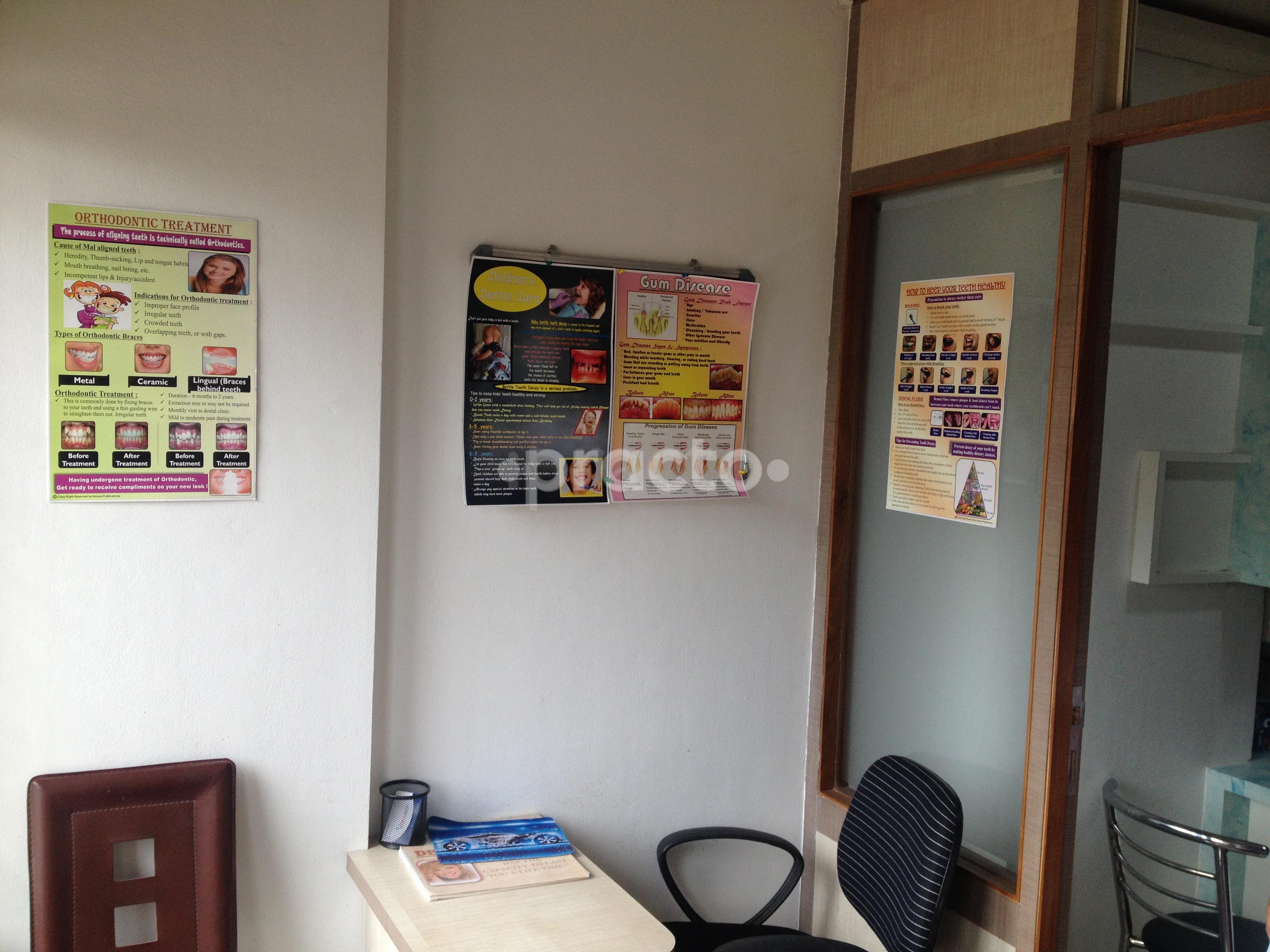 Reception at DENTAL ROOTS Bavdhan Pune