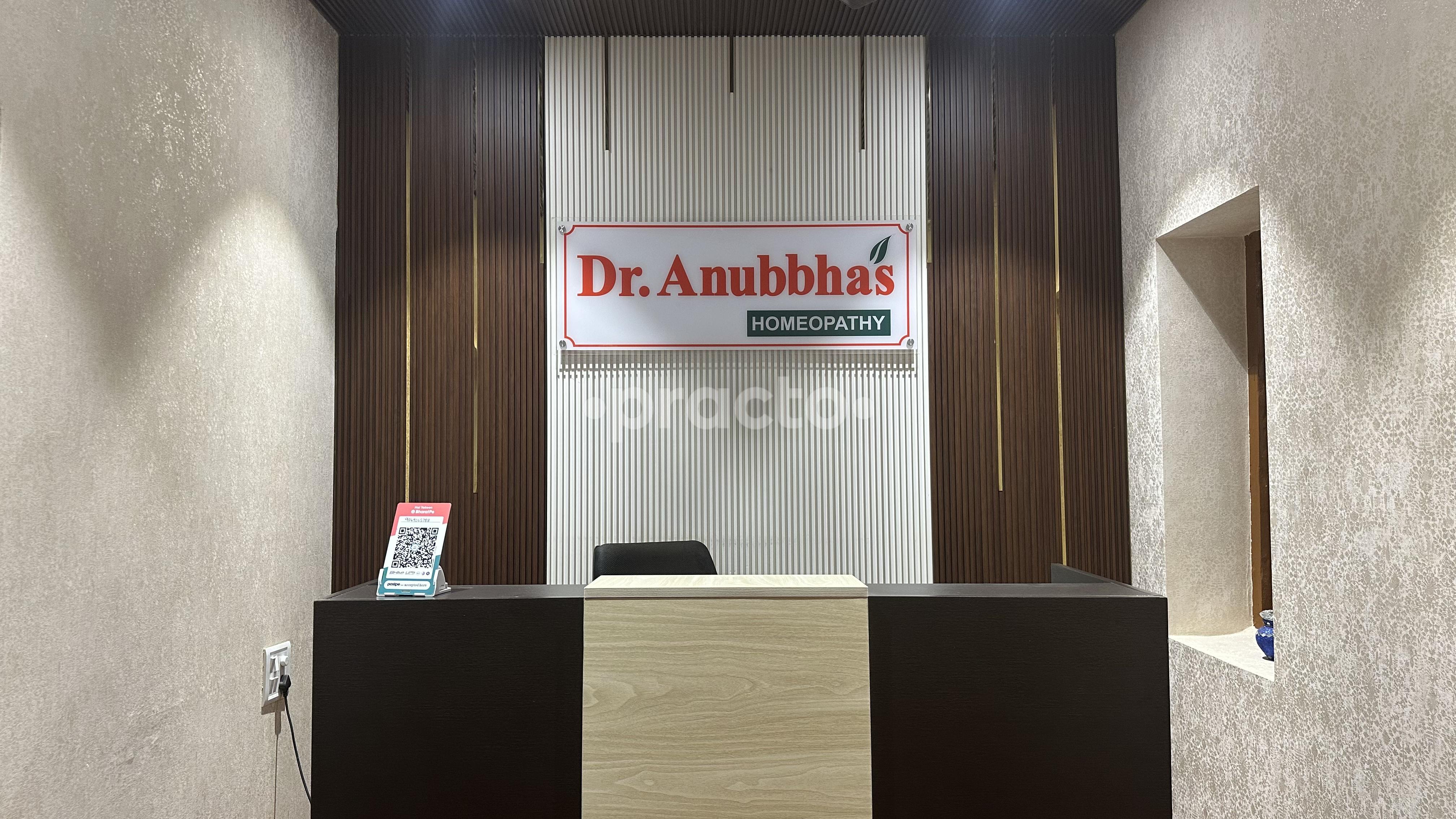 Reception Area at Dr. Anubbha's Homeopathy Clinic Masab Tank Hyderabad