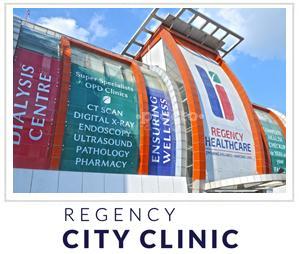 Reception at Regency City Clinic Naveen Market Kanpur