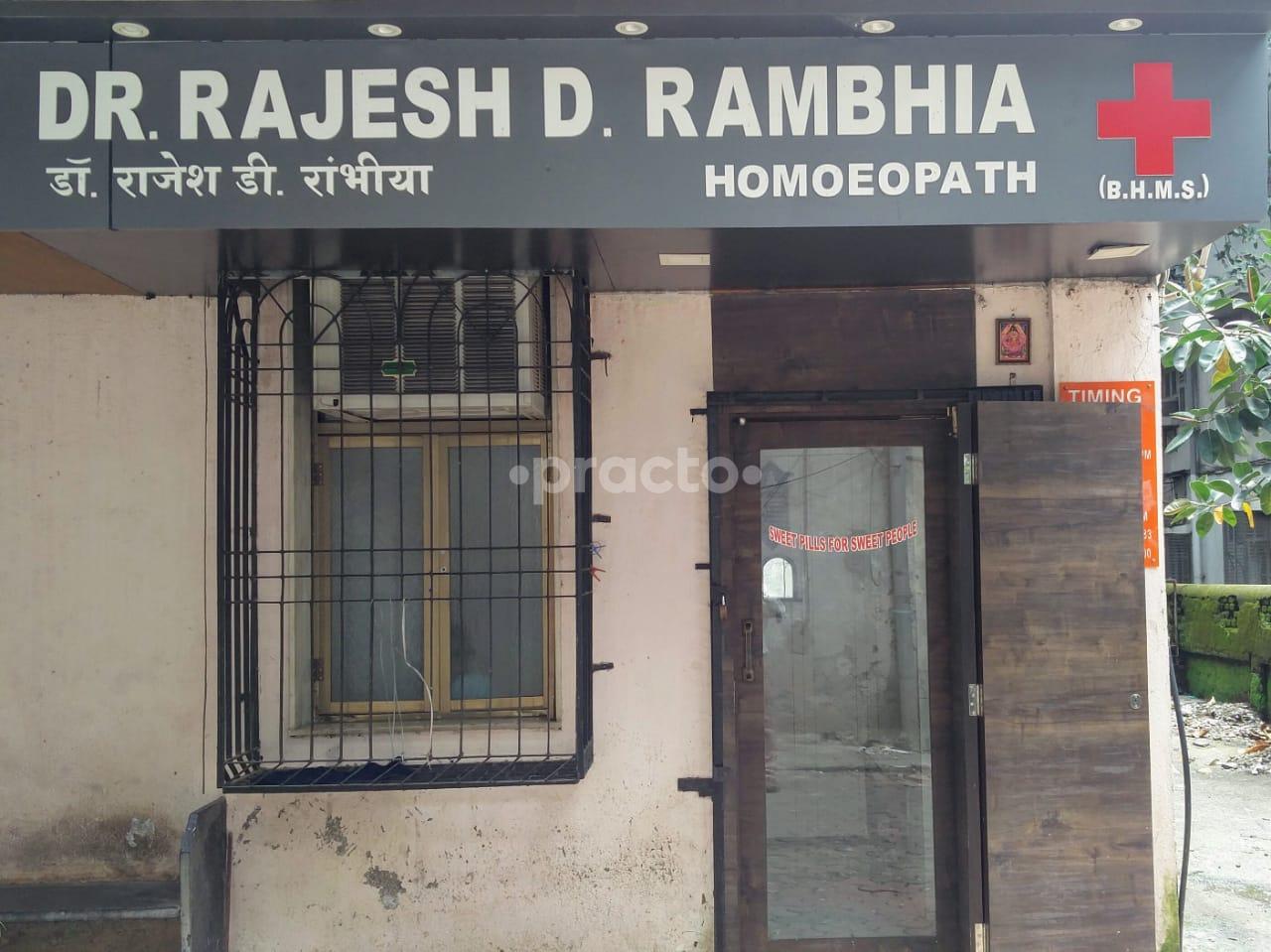Entrance at Dr. Rambhia's Homoeopathic Clinic Mulund West Mumbai
