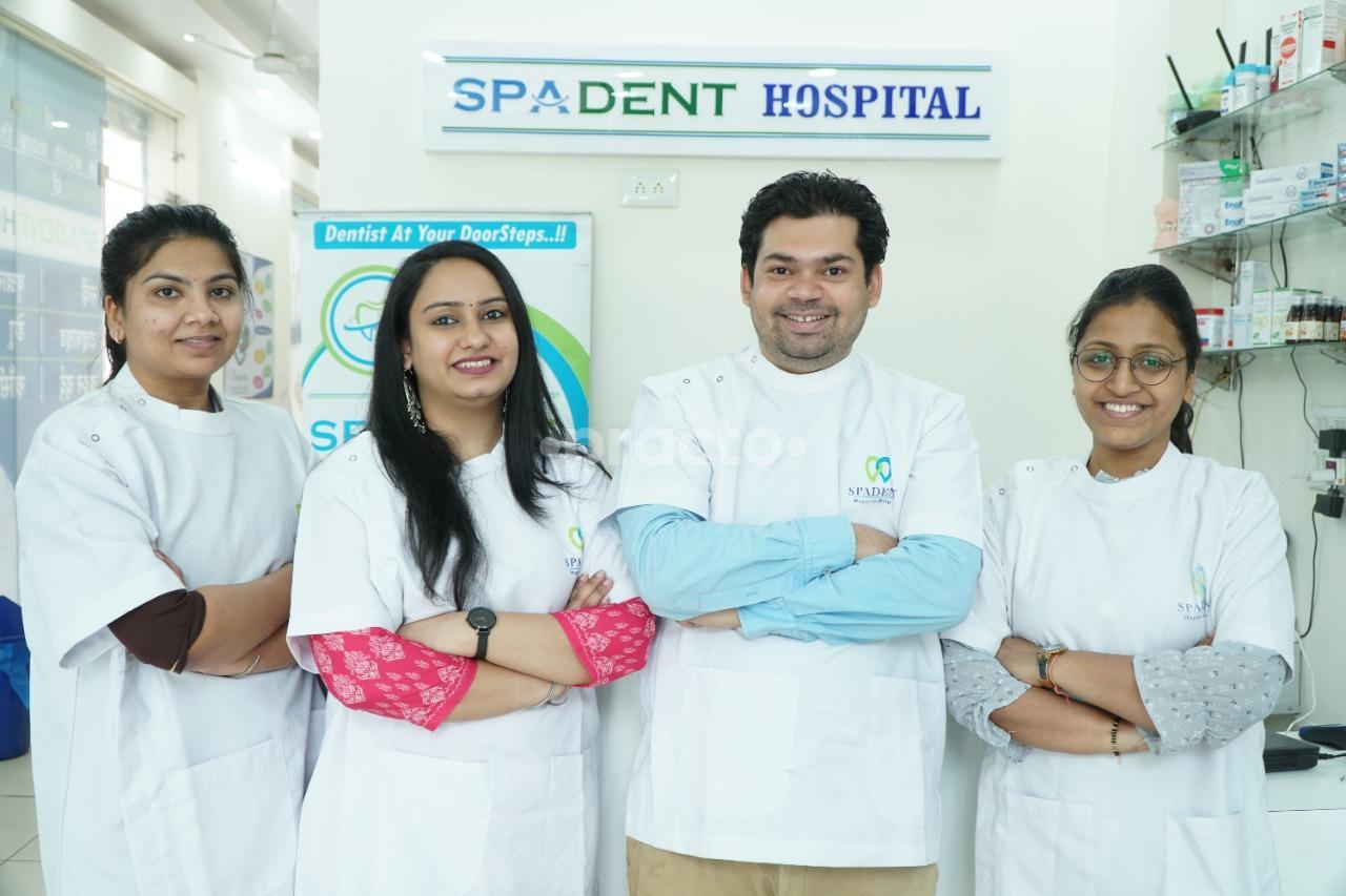 Reception Area at Spadent Hospital Najafgarh Delhi