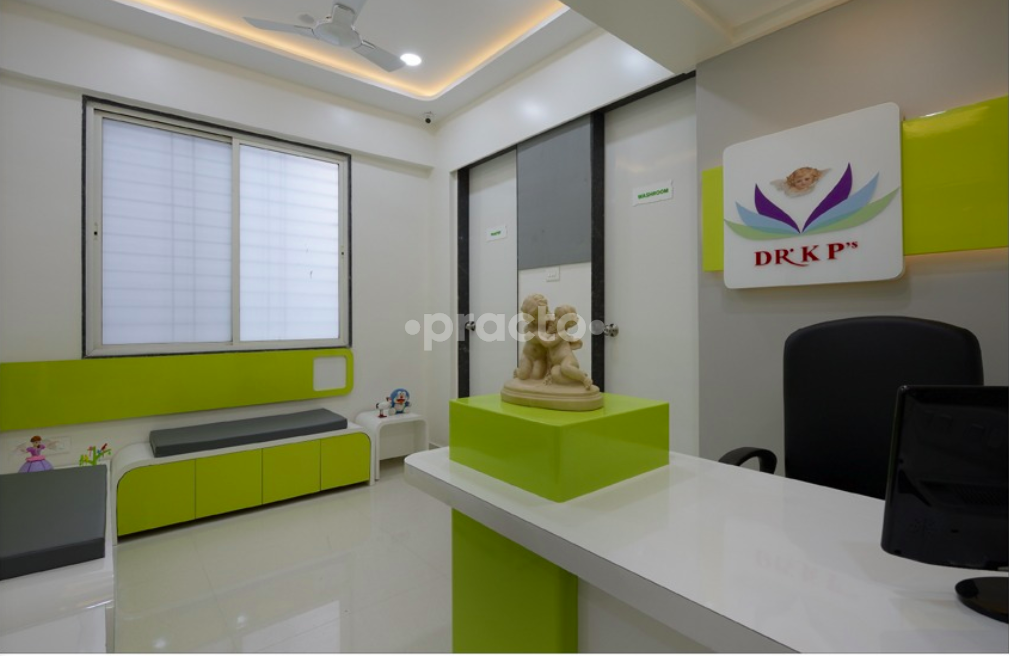 Waiting Area at Dr. KP's Cherubs Child Clinic Aundh Pune