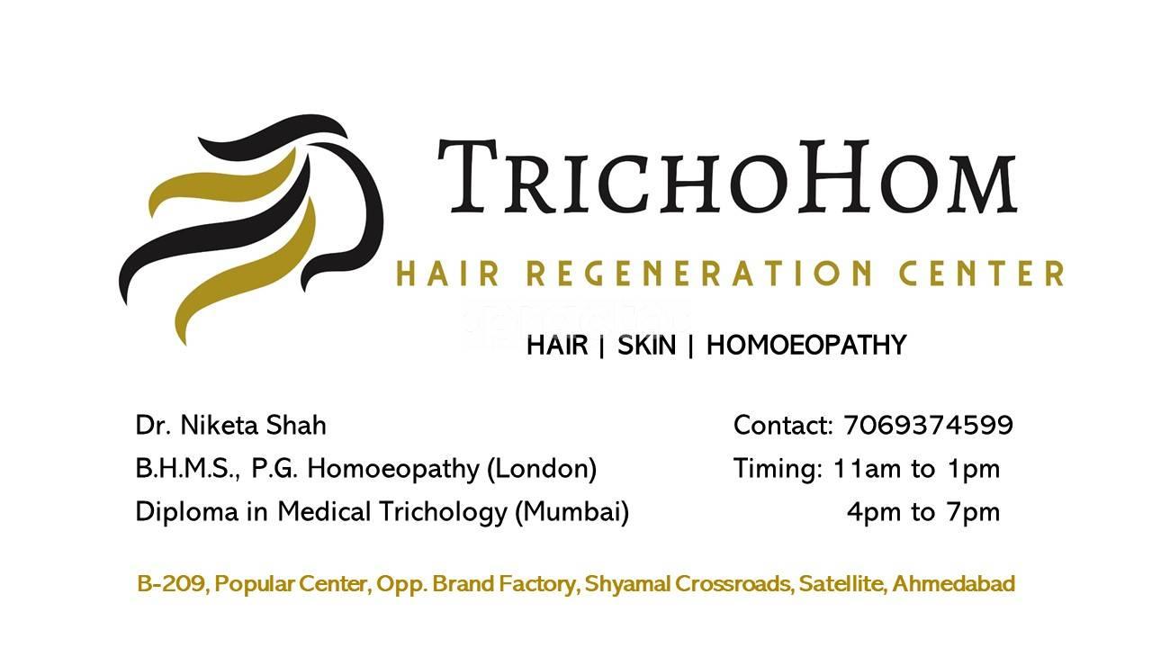 TrichoHom - Hair Regeneration Center  Satellite Road Ahmedabad