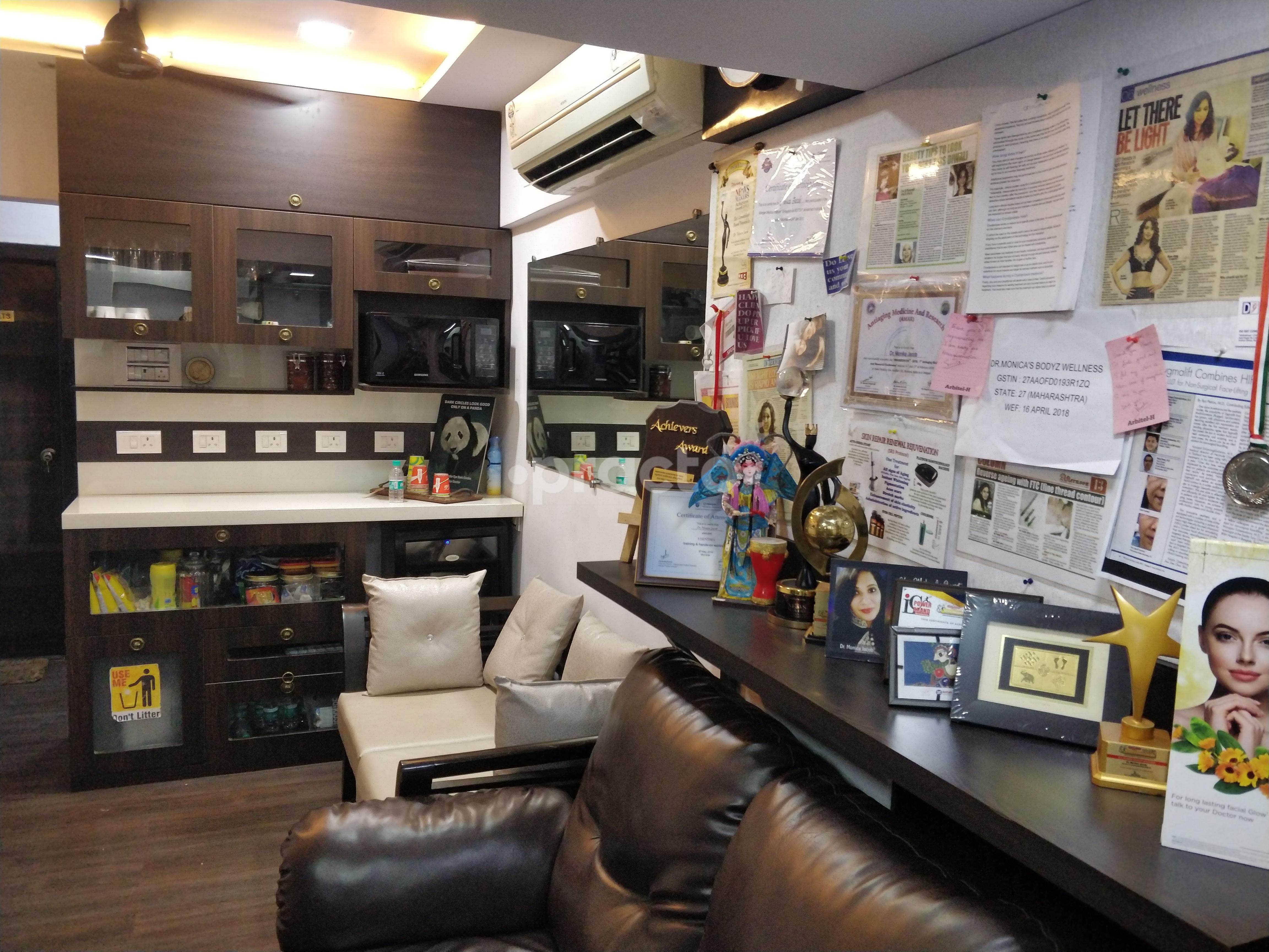 Waiting Area at Bodyz wellness Andheri West Mumbai