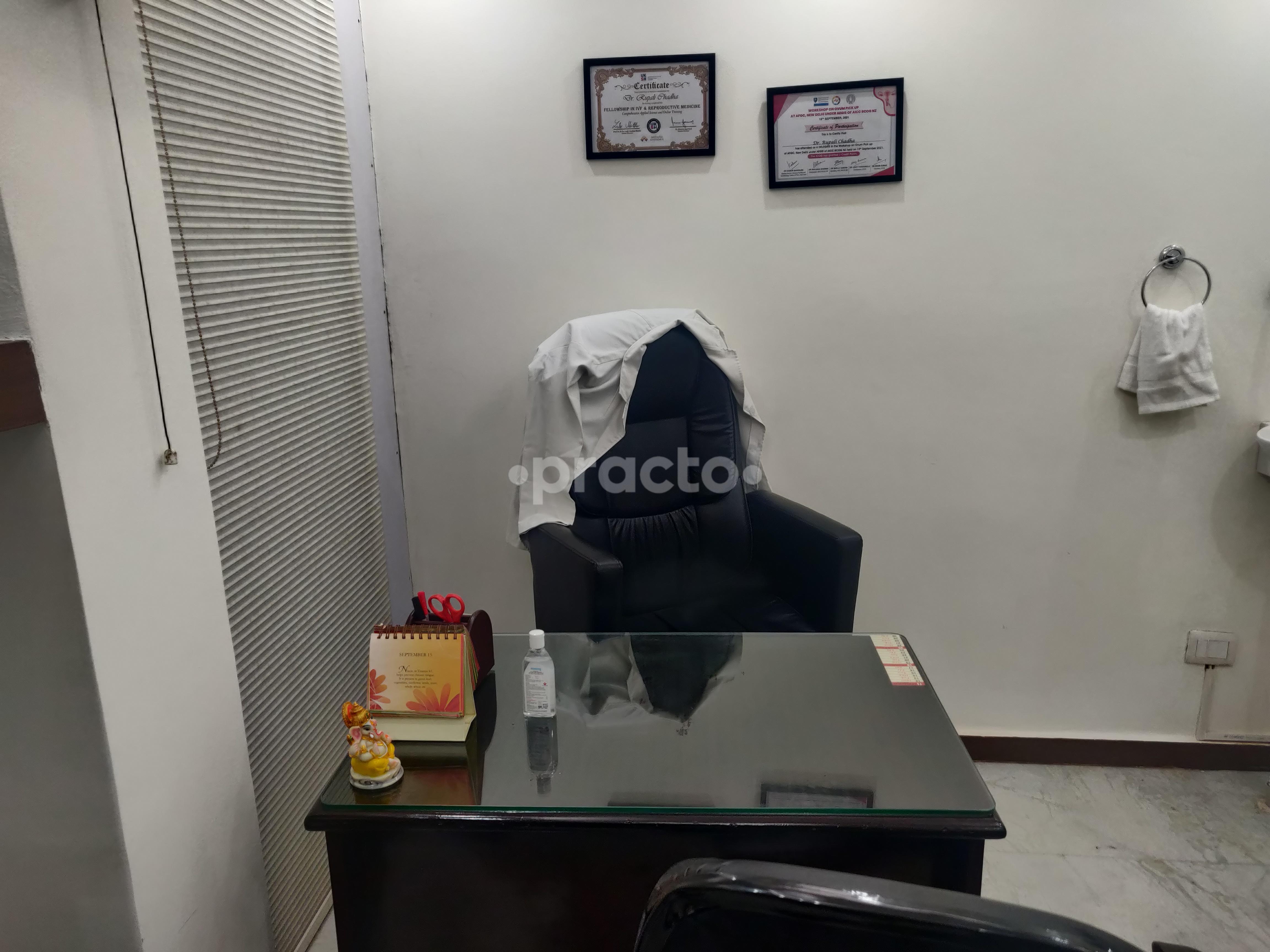 Consultation Room at Health First Wellness Centre CR Park Delhi