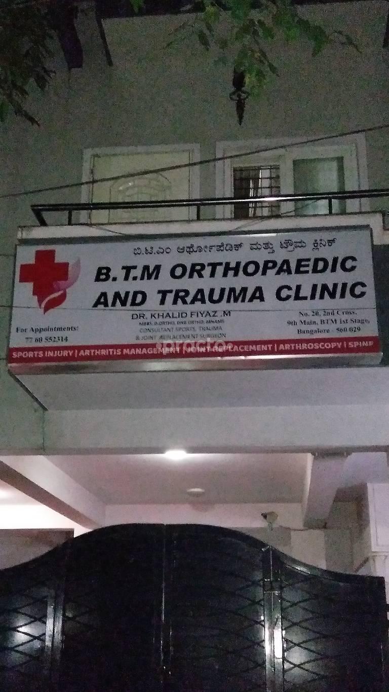 Btm Orthopaedic And Trauma Clinic Orthopedics Clinic In Btm