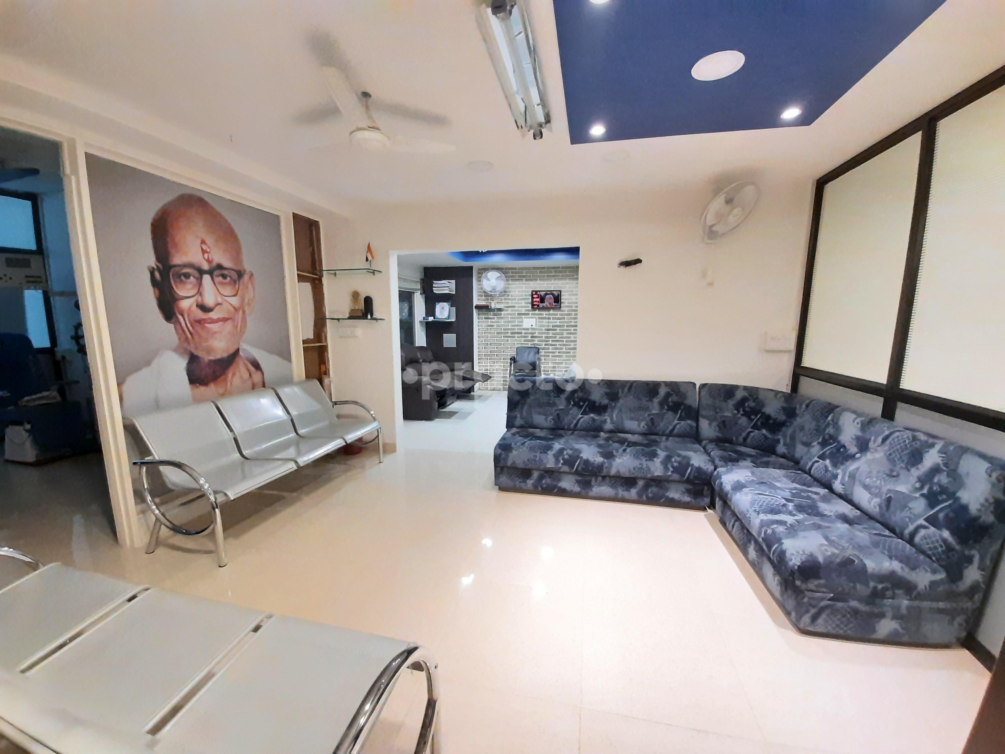 Waiting Area at SGNC- Shri Gurudev Netra Chikitsalaya  Sapna Sangeeta Indore