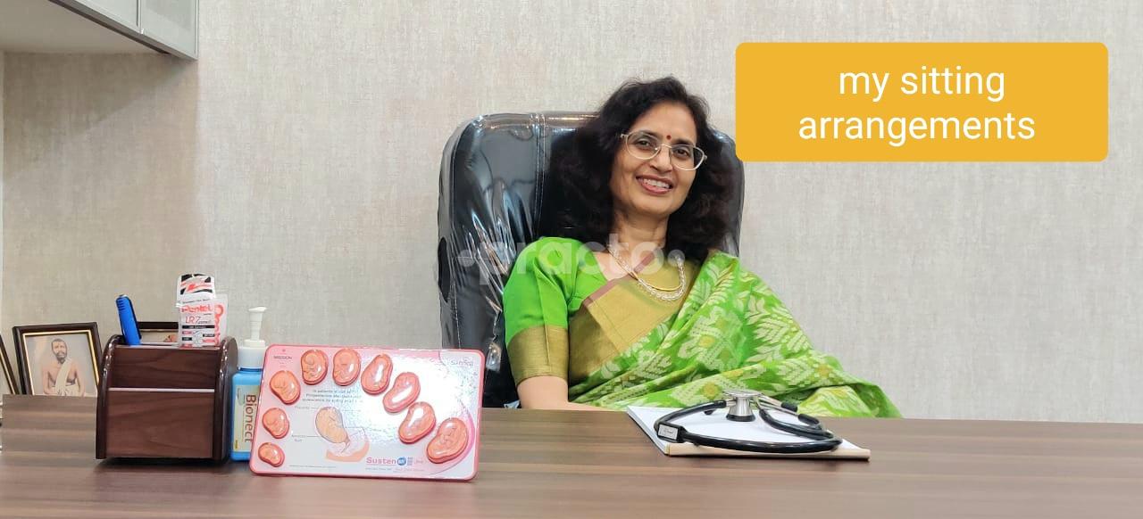 Consultation Room at Matricare clinic Telephone Nagar Indore