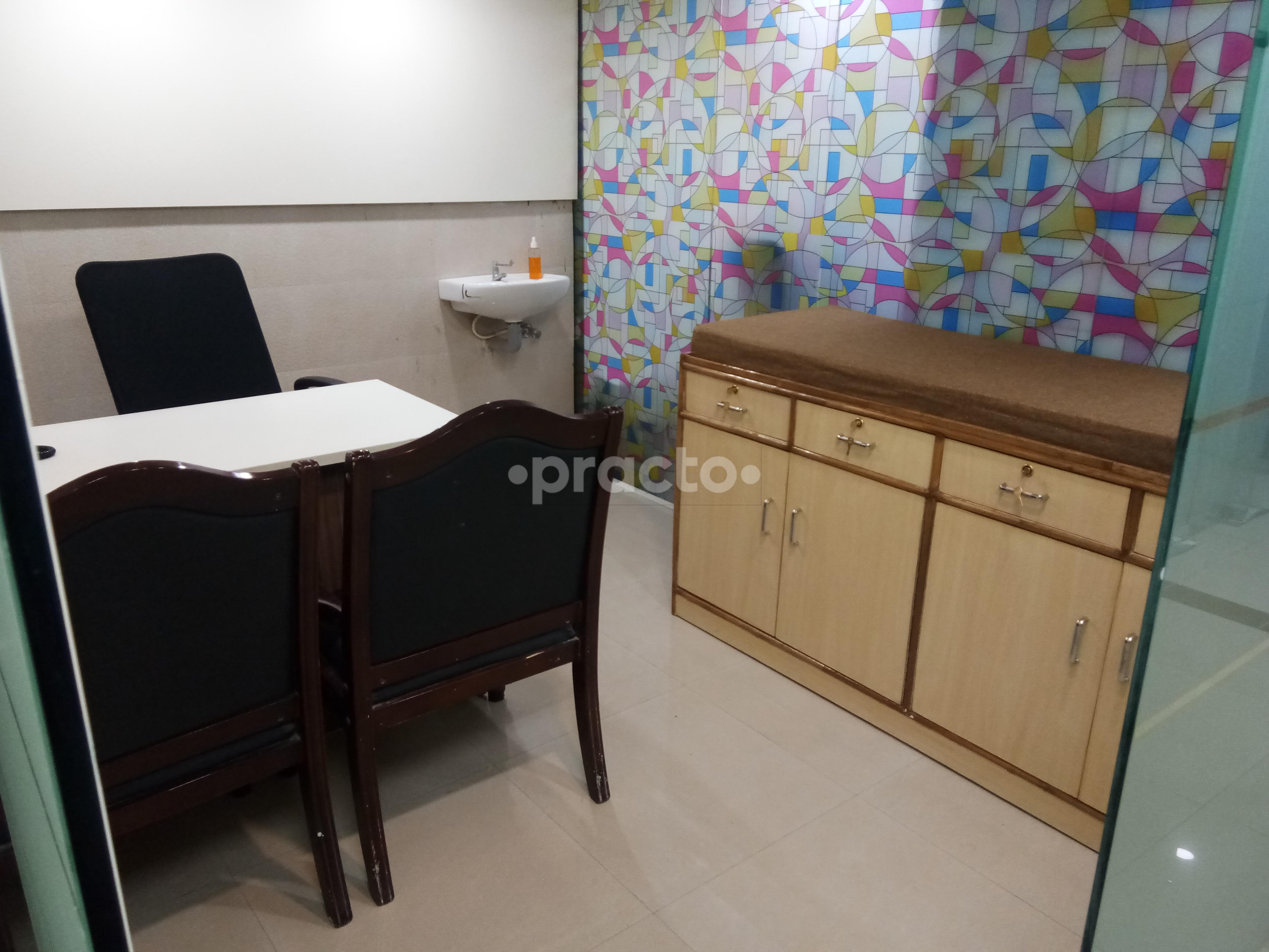 Consultation Room at Dr Neeraj Bhalla Clinic Patel Nagar East Delhi